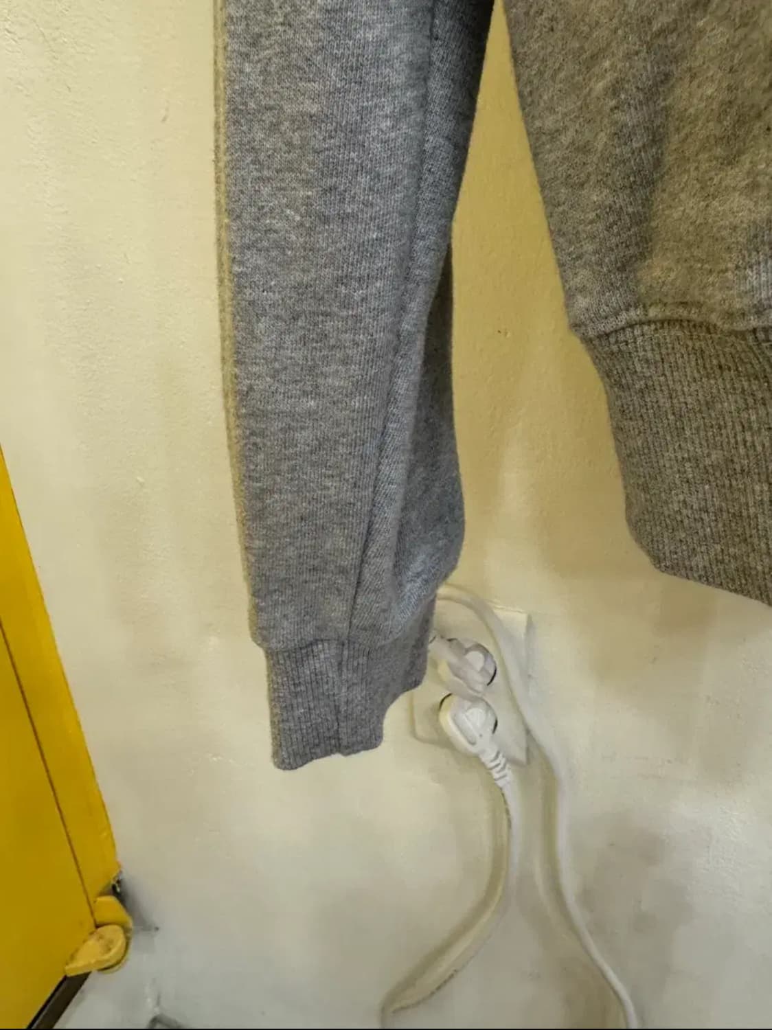 GANThree by MARIE 타투캣 그래픽 맨투맨 스웻셔츠/그레이XL 상품이미지5