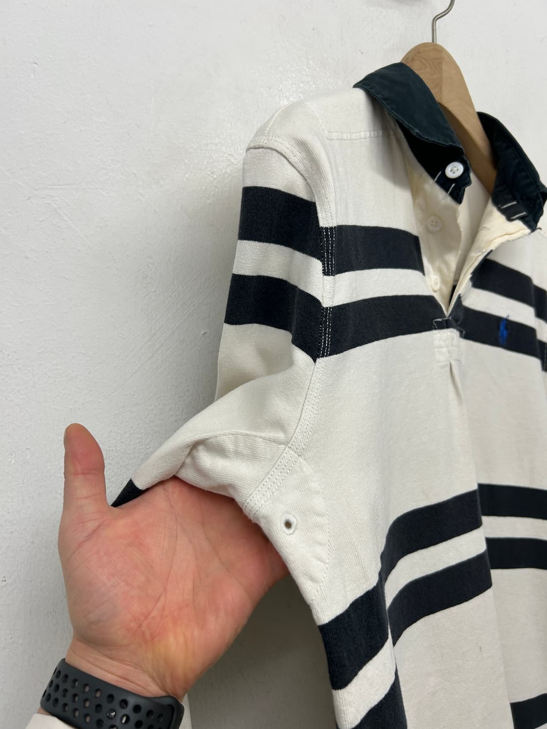 빈티지 폴로 랄프로렌 스트라이프 럭비셔츠 상품이미지5