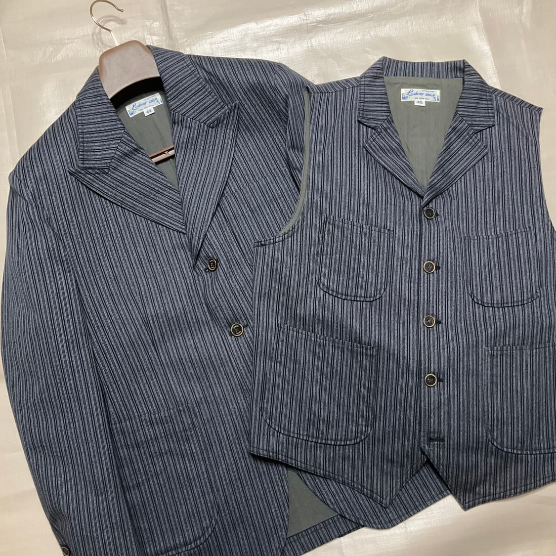 레이버 유니온 클로딩 쓰리피스 셋업 상품이미지2