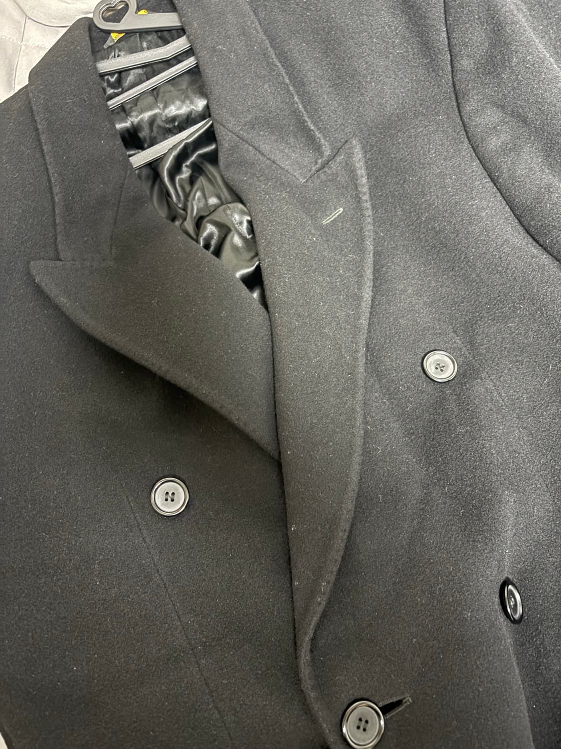 Mario valente 캐시미어 100% 테일러드 더블롱코트 xl 상품이미지6