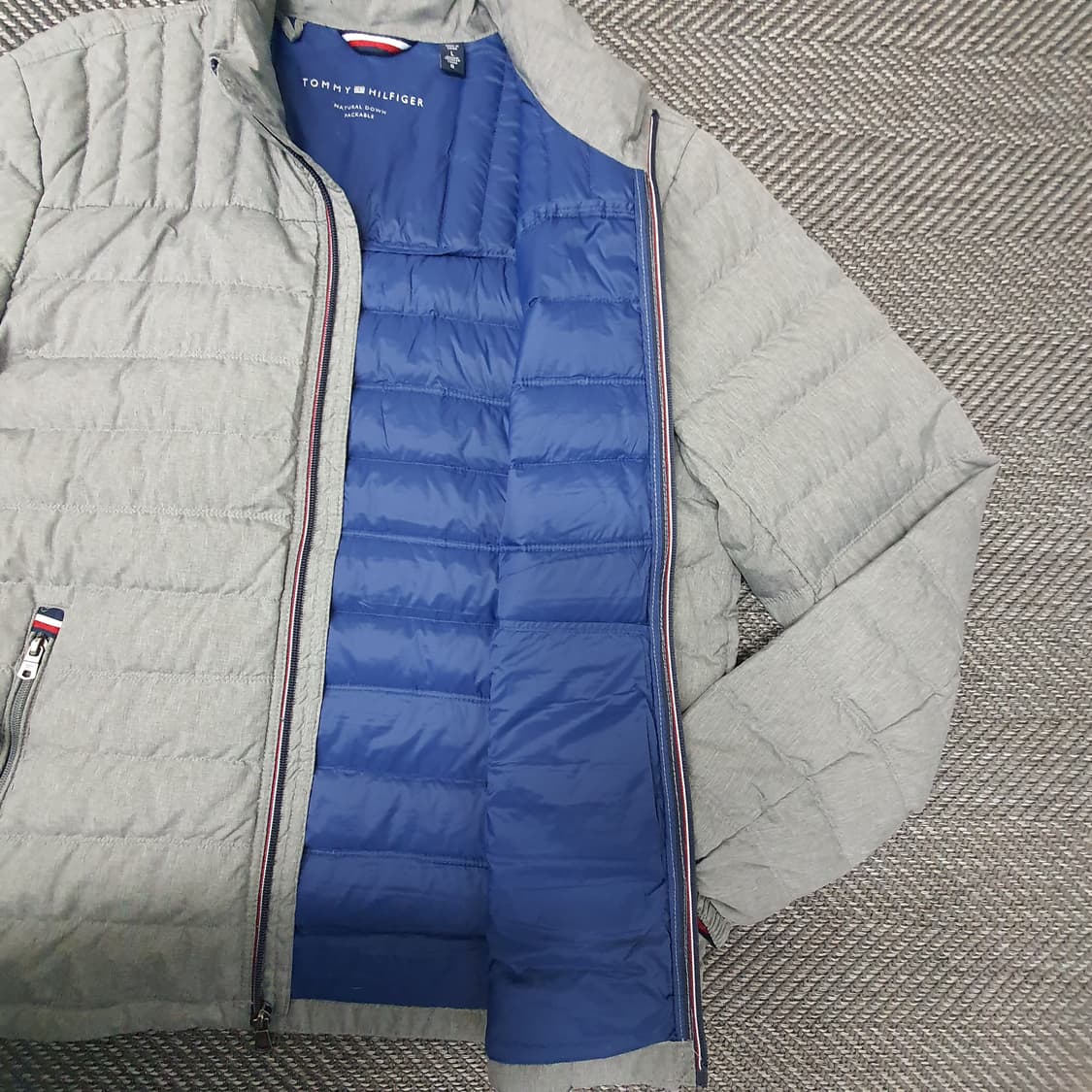 타미힐피거 오리털 경량패딩 남자105~110 상품이미지5