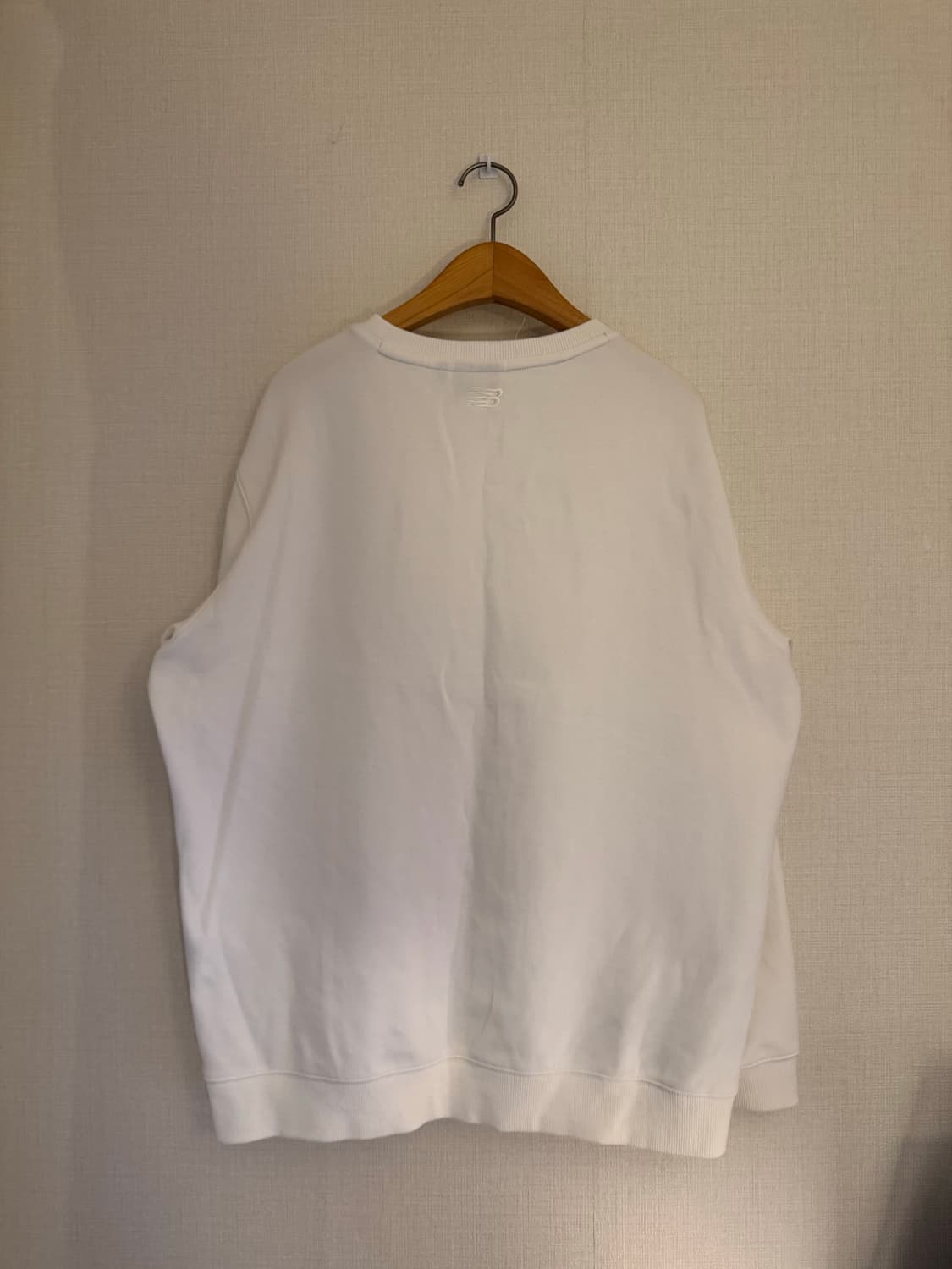 XL) 뉴발란스 맨투맨 화이트 상품이미지2