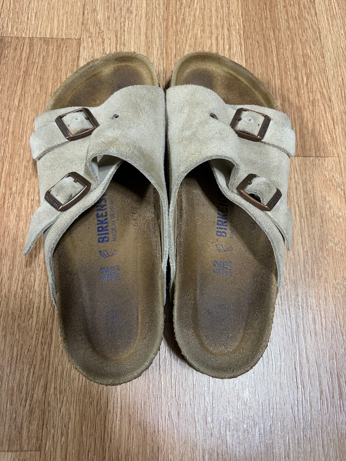 270)버켄스탁 취리히 타우페 샌들슬리퍼 상품이미지3