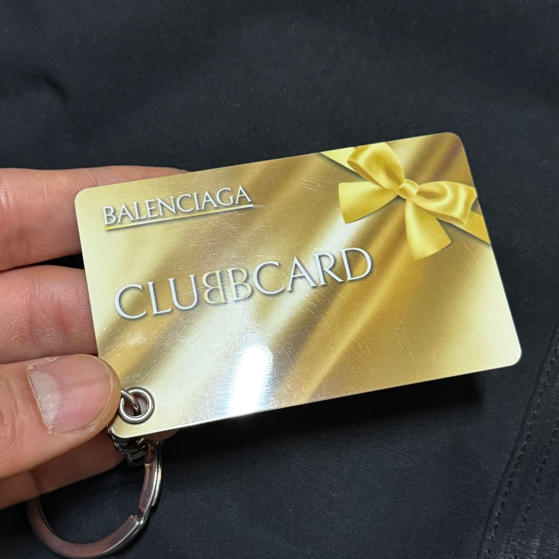 발렌시아가 클럽 카드 키링 상품이미지3
