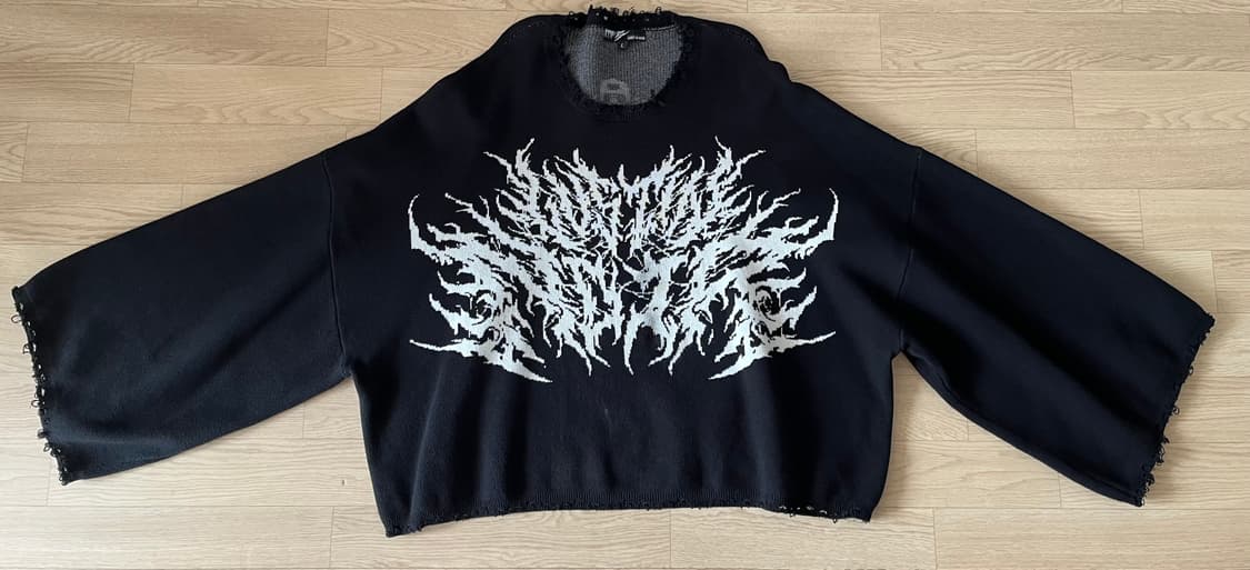 LUST IN NOIR "DESTROYED KNIT V3" 상품이미지7