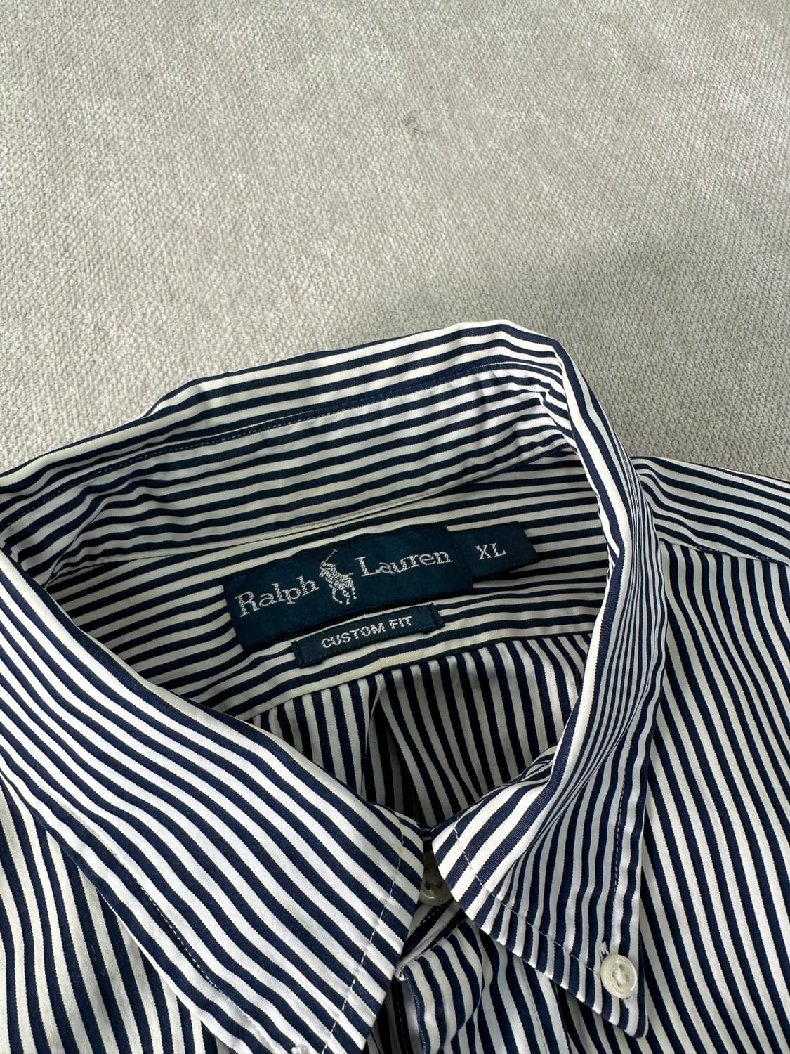 100 폴로랄프로렌 스트라이프 커스텀핏 셔츠 상품이미지3
