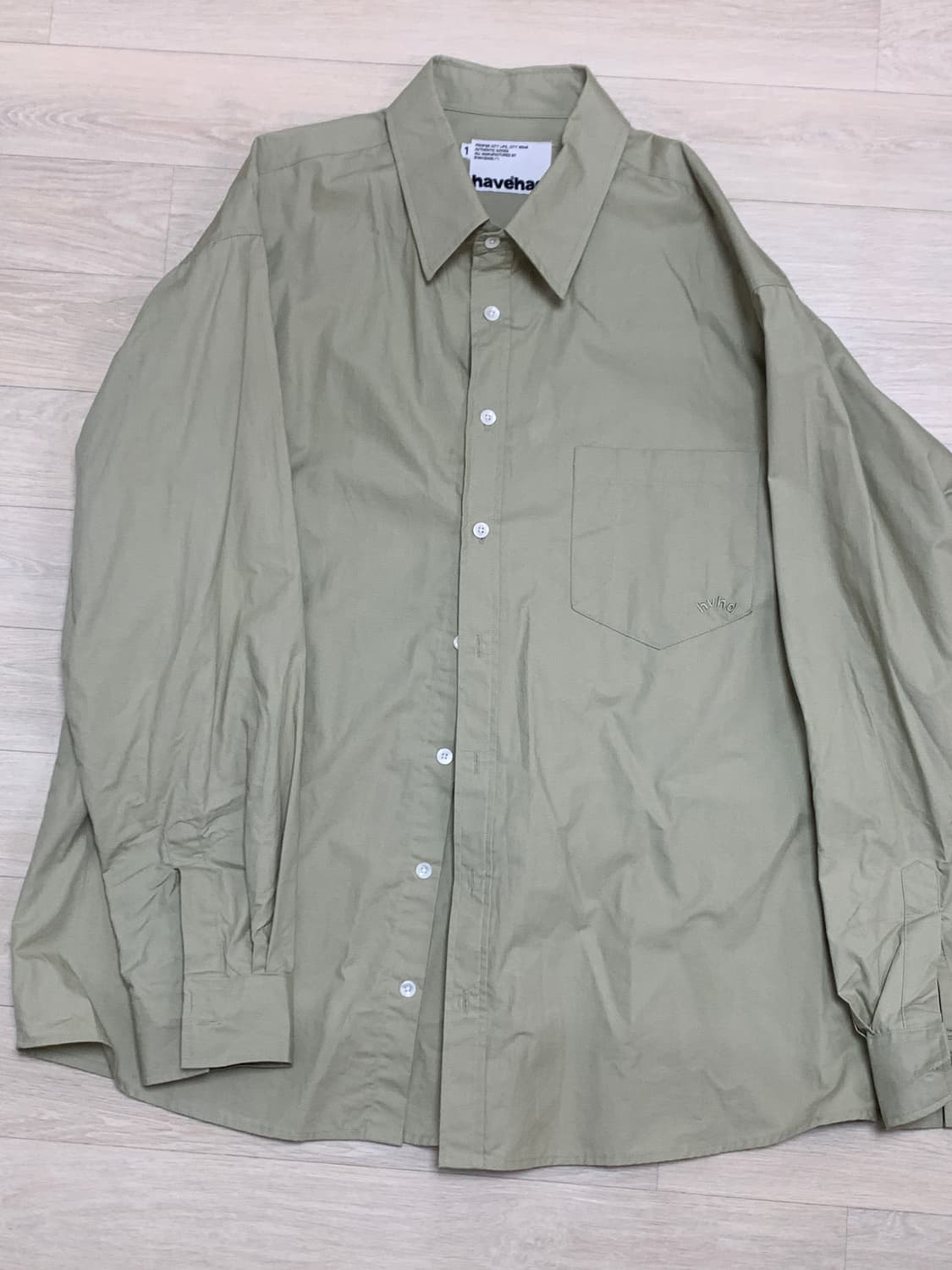 해브해드 셔츠 사이즈 1 상품이미지1