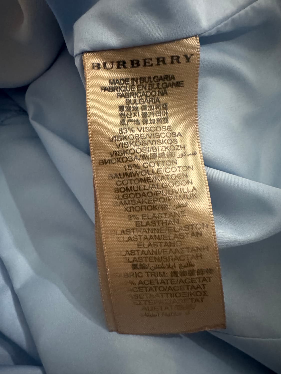 버버리 그라데이션 트렌치코트 상품이미지7