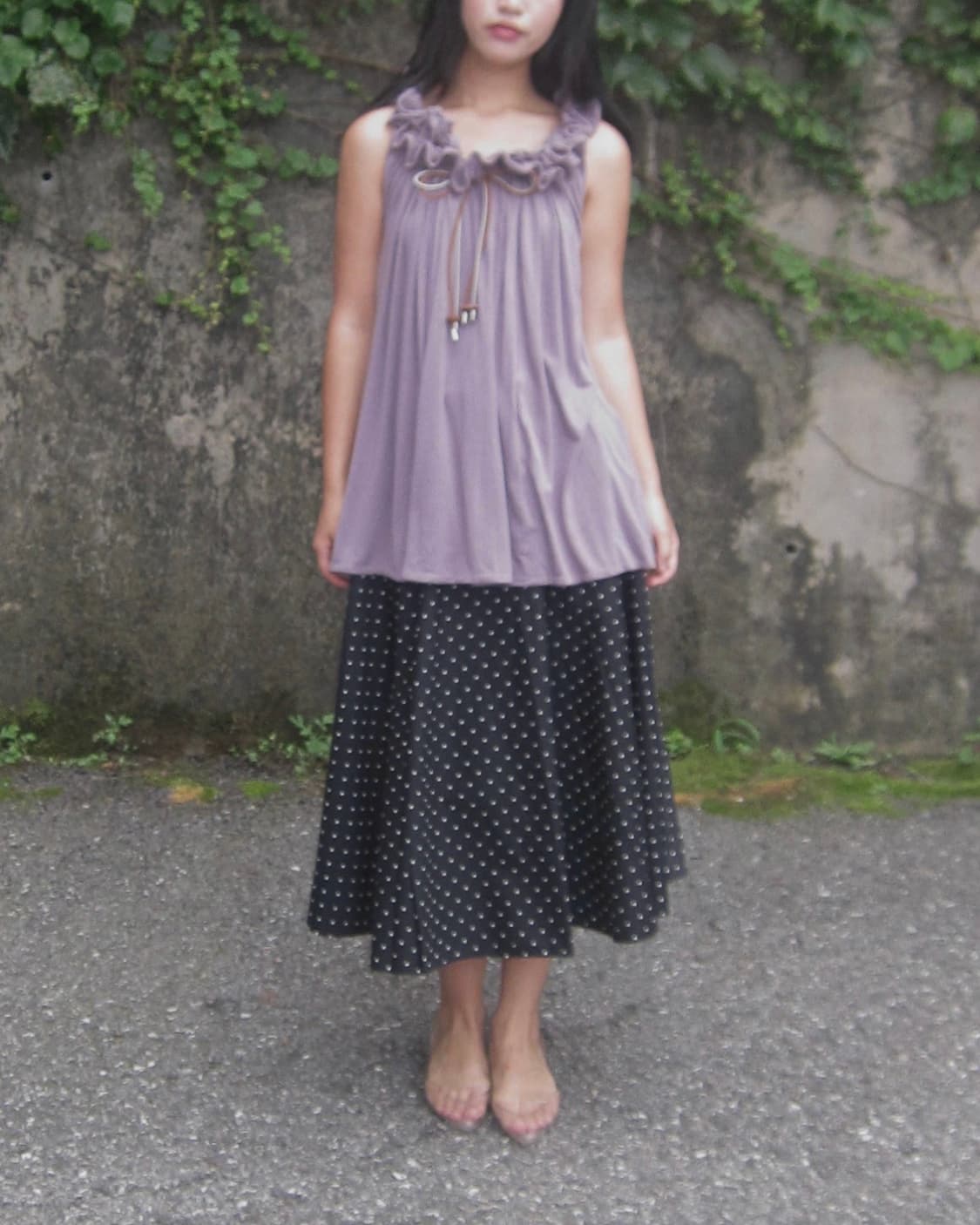vintage dot skirt 상품이미지6