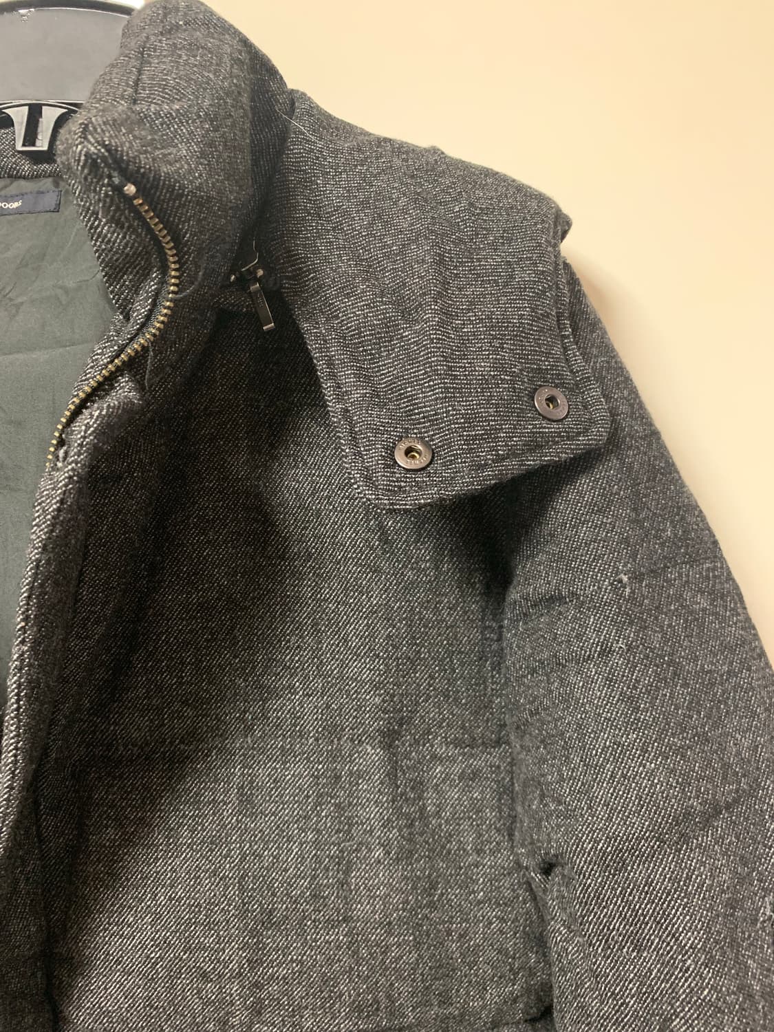 Urban research doors 울 그레이 패딩 자켓 상품이미지5