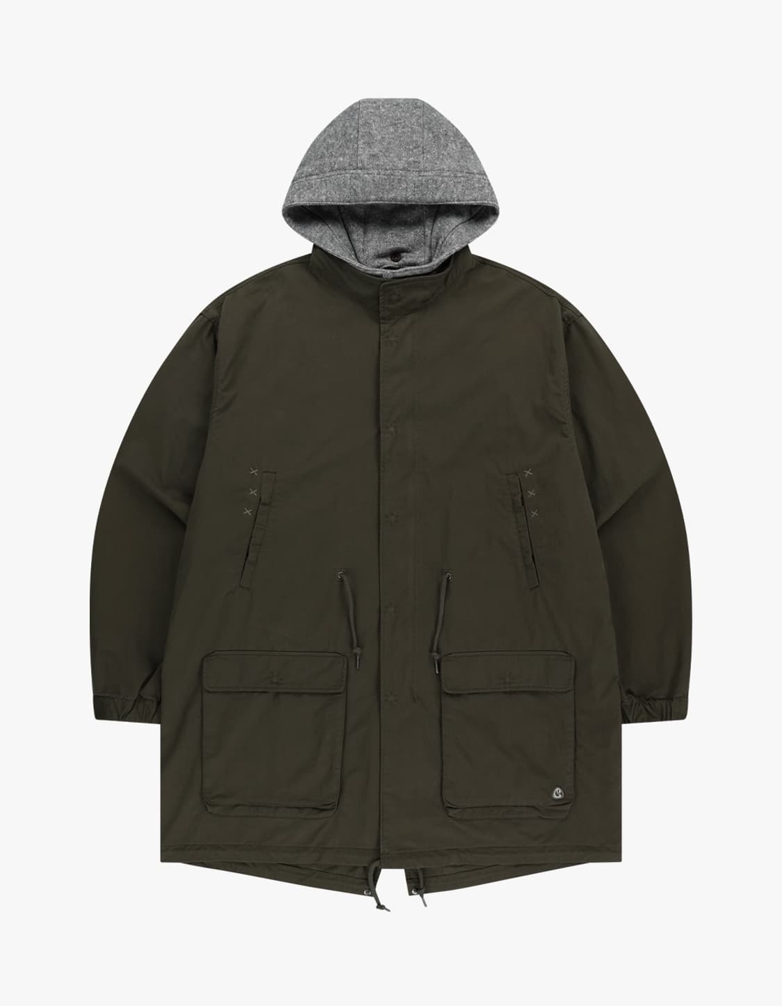 코이세이오 Washed Military Jacket - Mud Khaki 상품이미지1