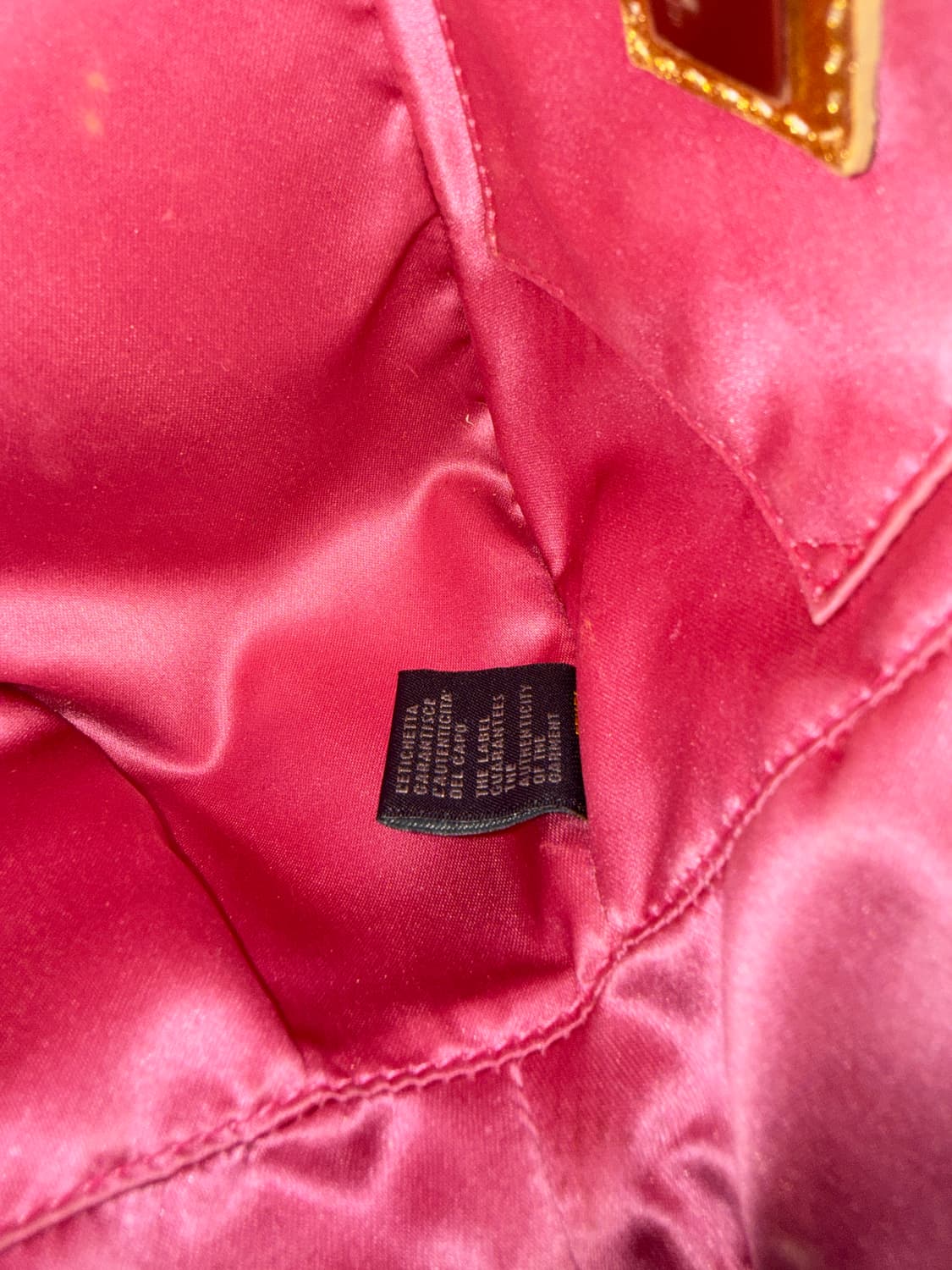 [정품+매우희귀] 펜디 핑크 메탈릭 주키노 바게트백 상품이미지8