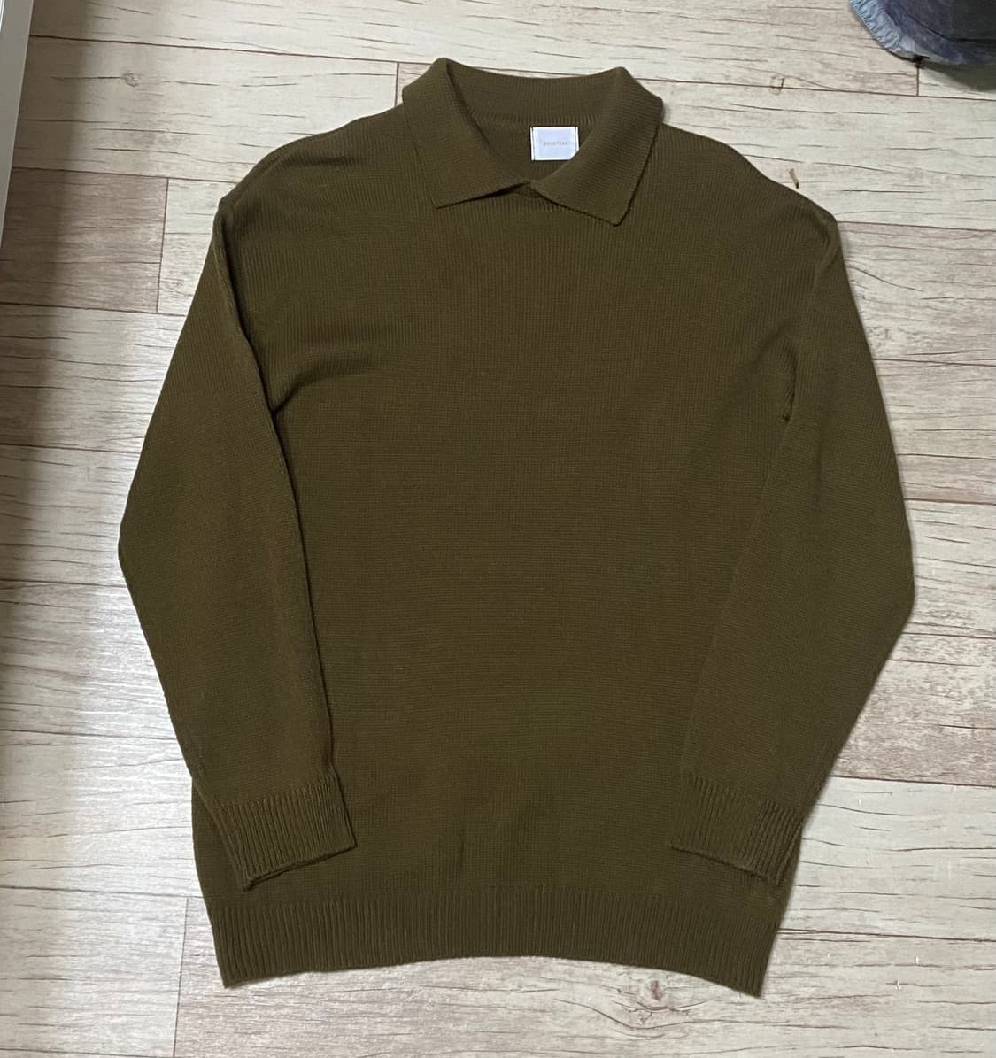 카라 니트 깔끔한 니트 사이즈 105 상품이미지1