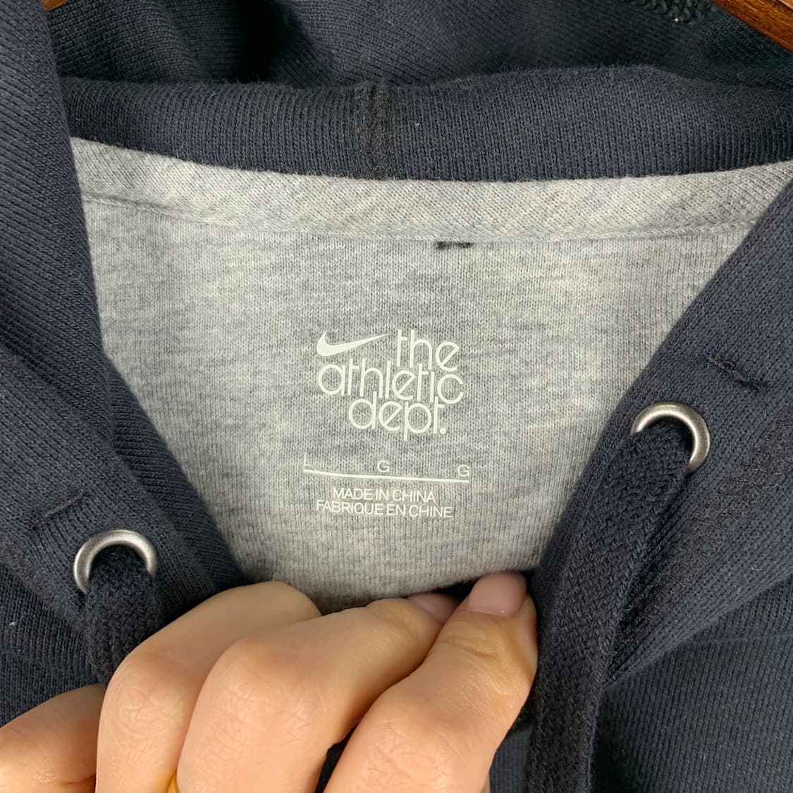 00s 나이키 스우시 블랙 후드티 상품이미지7