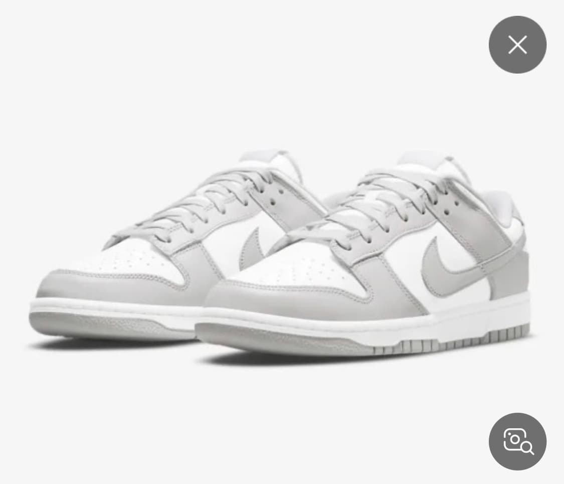 나이키 덩크 로우 그레이 사이즈 270 A++급 상품이미지1