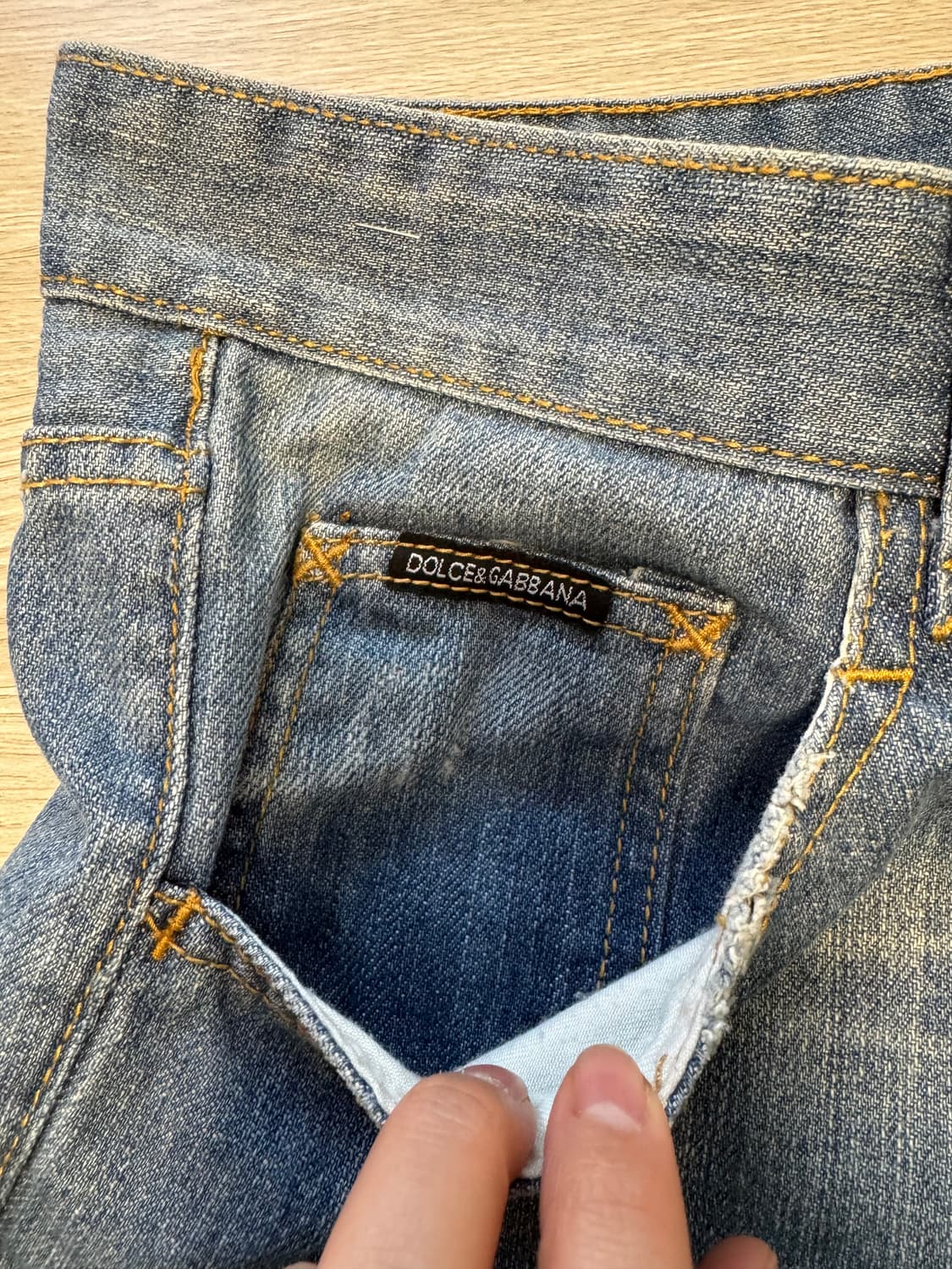 돌체앤가바나 16 클래식 데님 팬츠 (사이즈 48/32인치) 판매합니다 상품이미지5