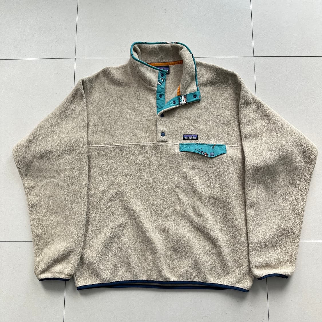 18년 파타고니아 신칠라 스냅T 패턴 L 상품이미지1