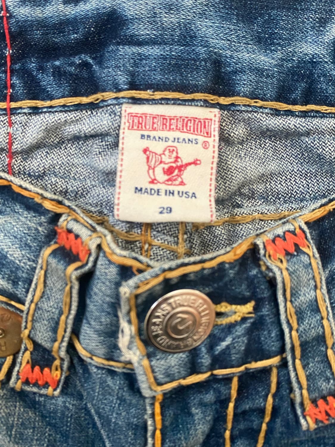 트루릴리전 조이수퍼T 데님 29사이즈 상품이미지3