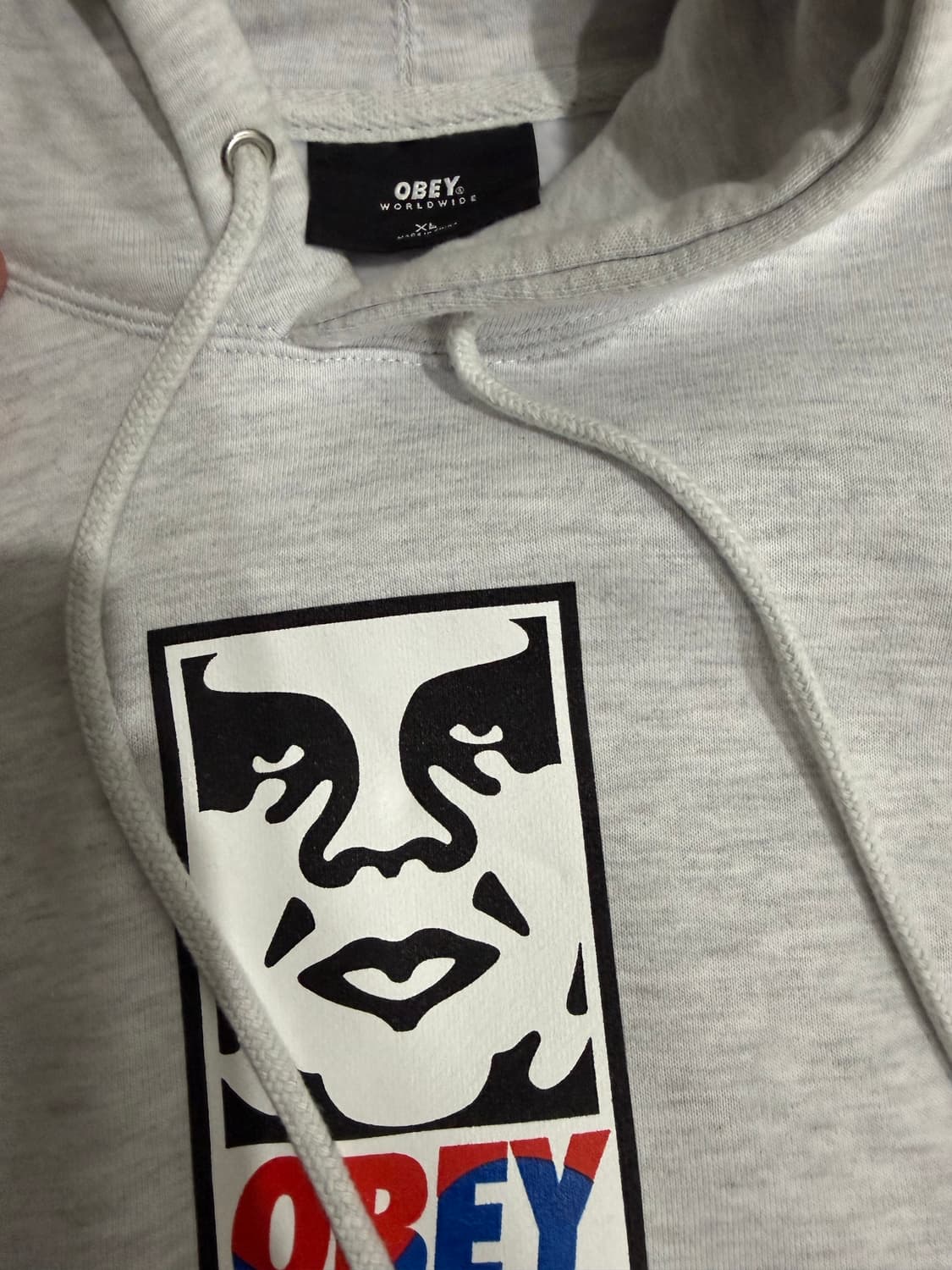 오베이 아이콘 빅페이스 korea후드티 XL 상품이미지2