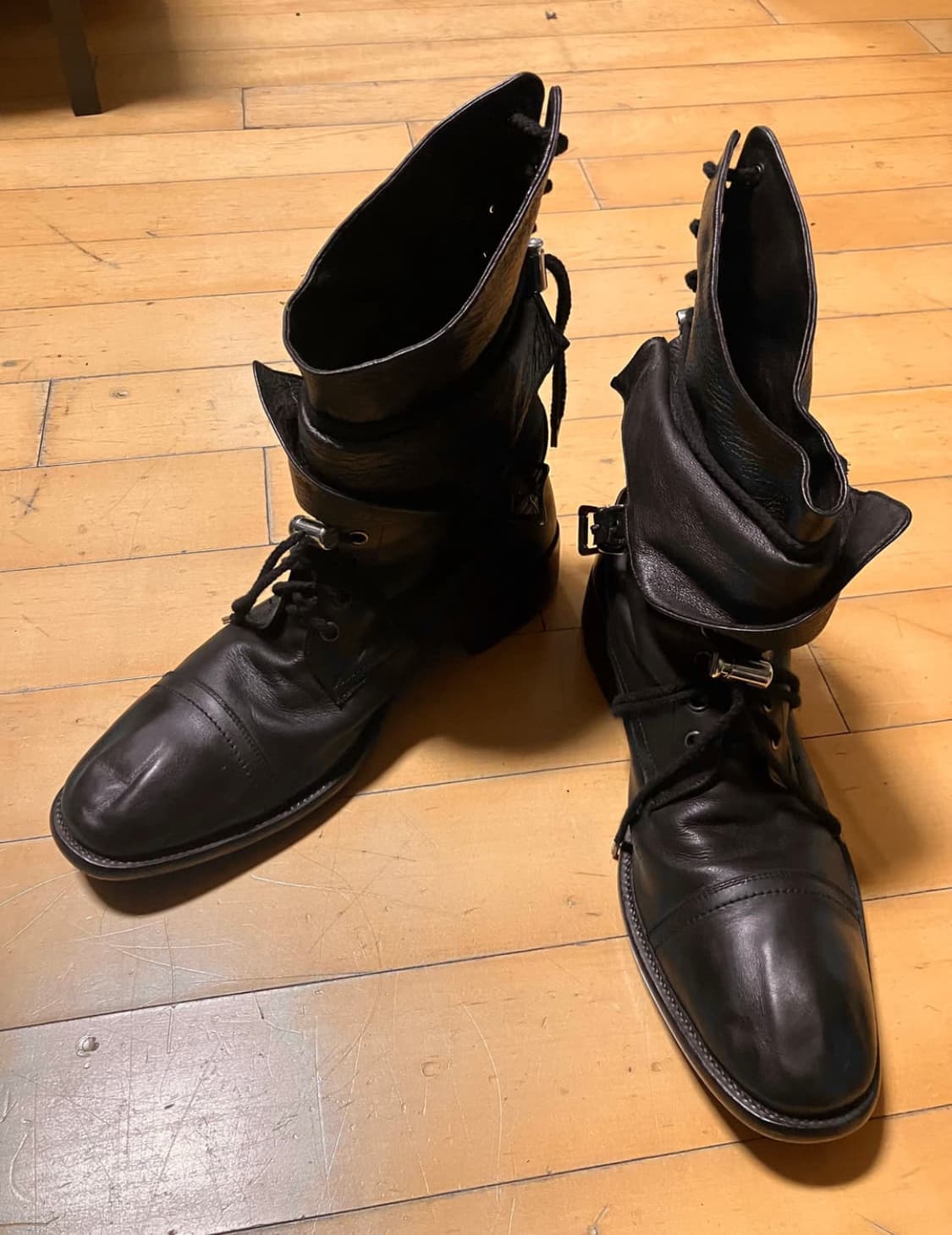 Alfredo bannister 알프레도 바니스터 블랙레이어 부츠 상품이미지3