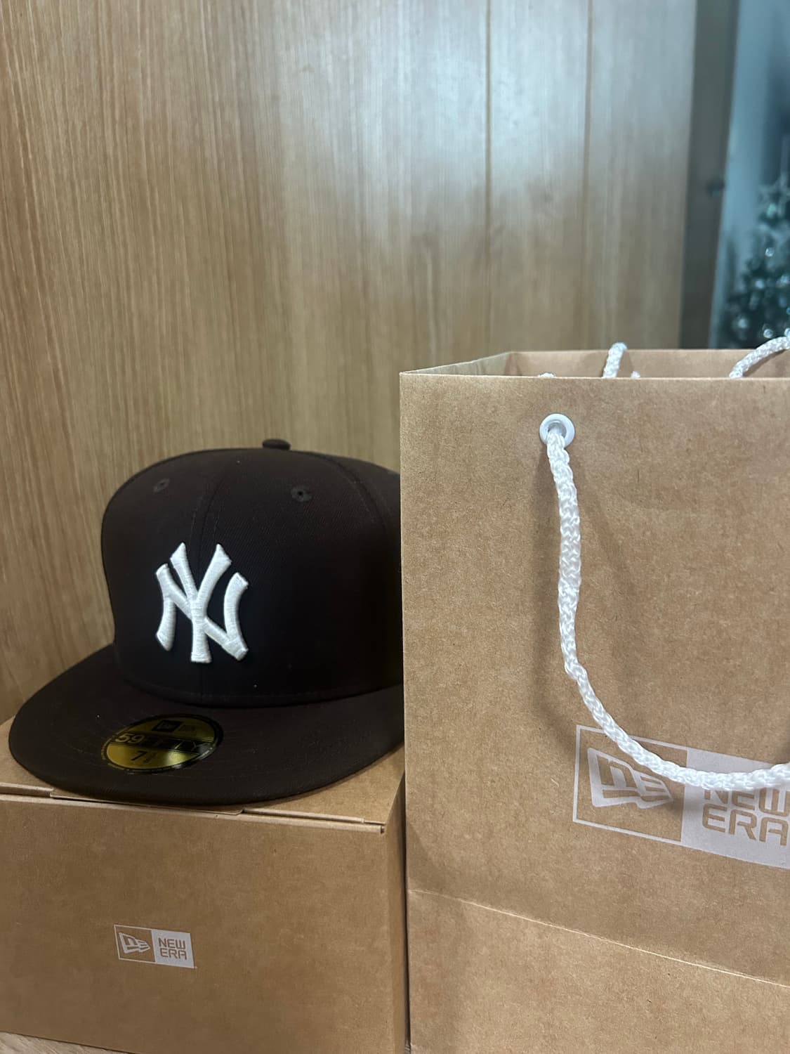 페이즐리 피티드캡 번트 우드 상품이미지3