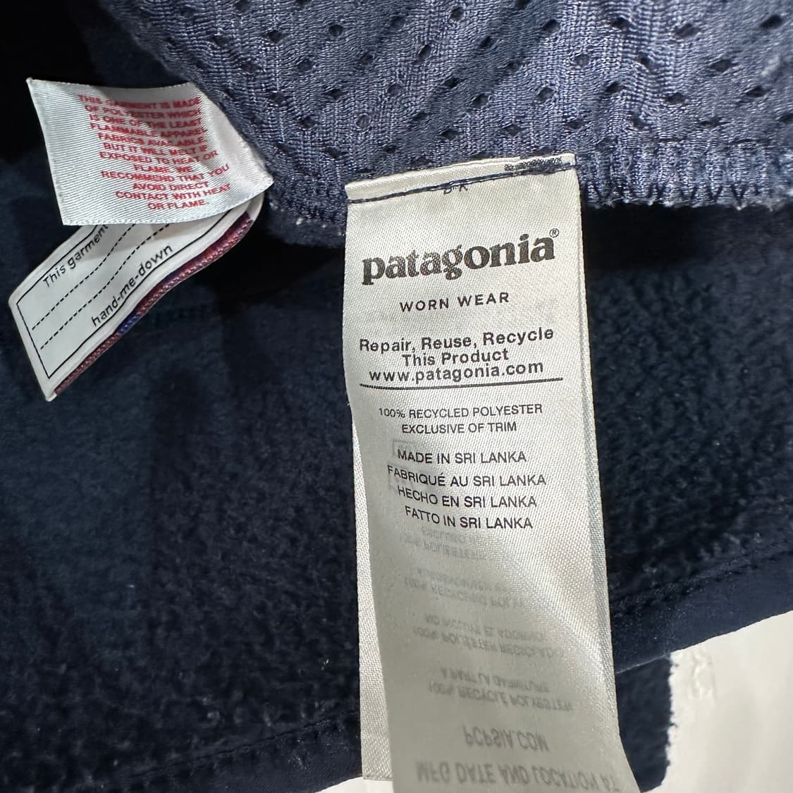 파타고니아 양털 플리스 자켓 키즈XL 상품이미지5