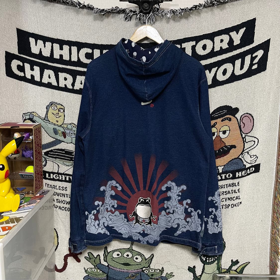 San maruich 일본 빈티지 데님 후드집업 상품이미지6