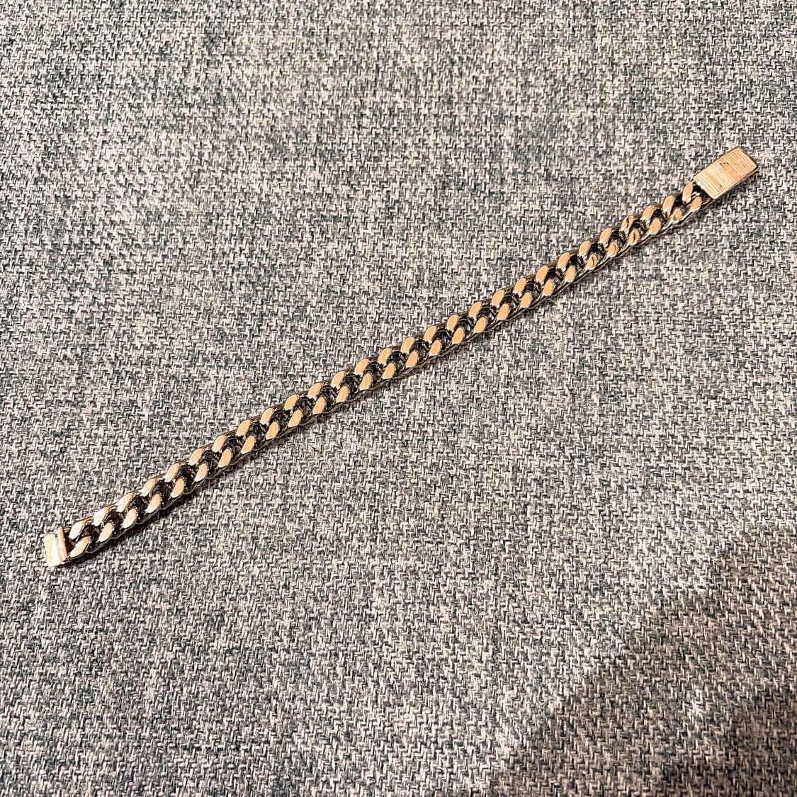 (정품/새상품) VETEMENTS 베트멍 남성 실버 바코드 체인 팔찌 상품이미지3