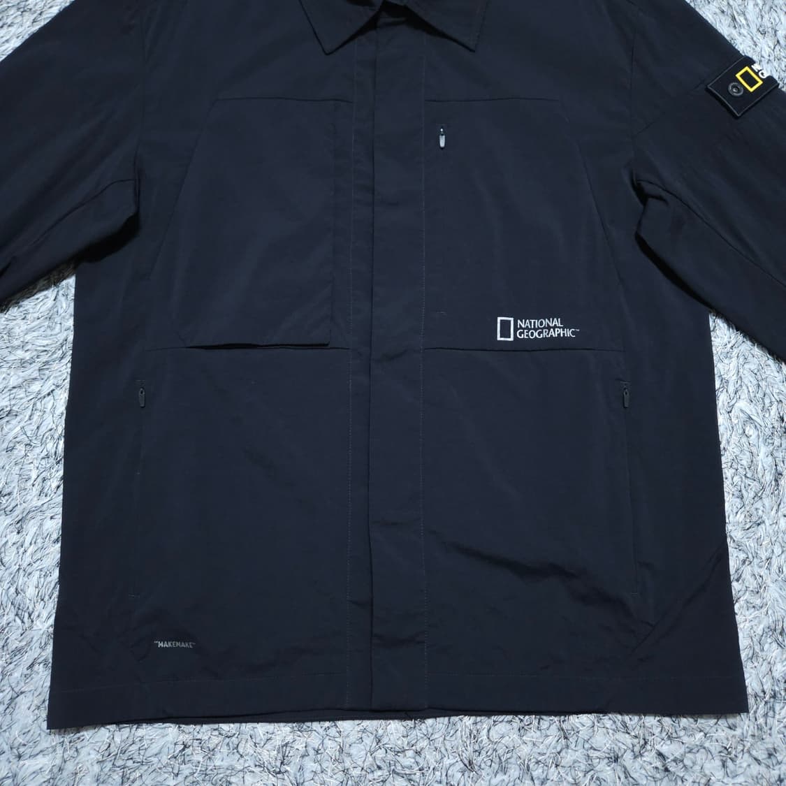 내셔널지오그래픽) L 남자 바람막이점퍼 나일론자켓 / 왕눈이샵 상품이미지5