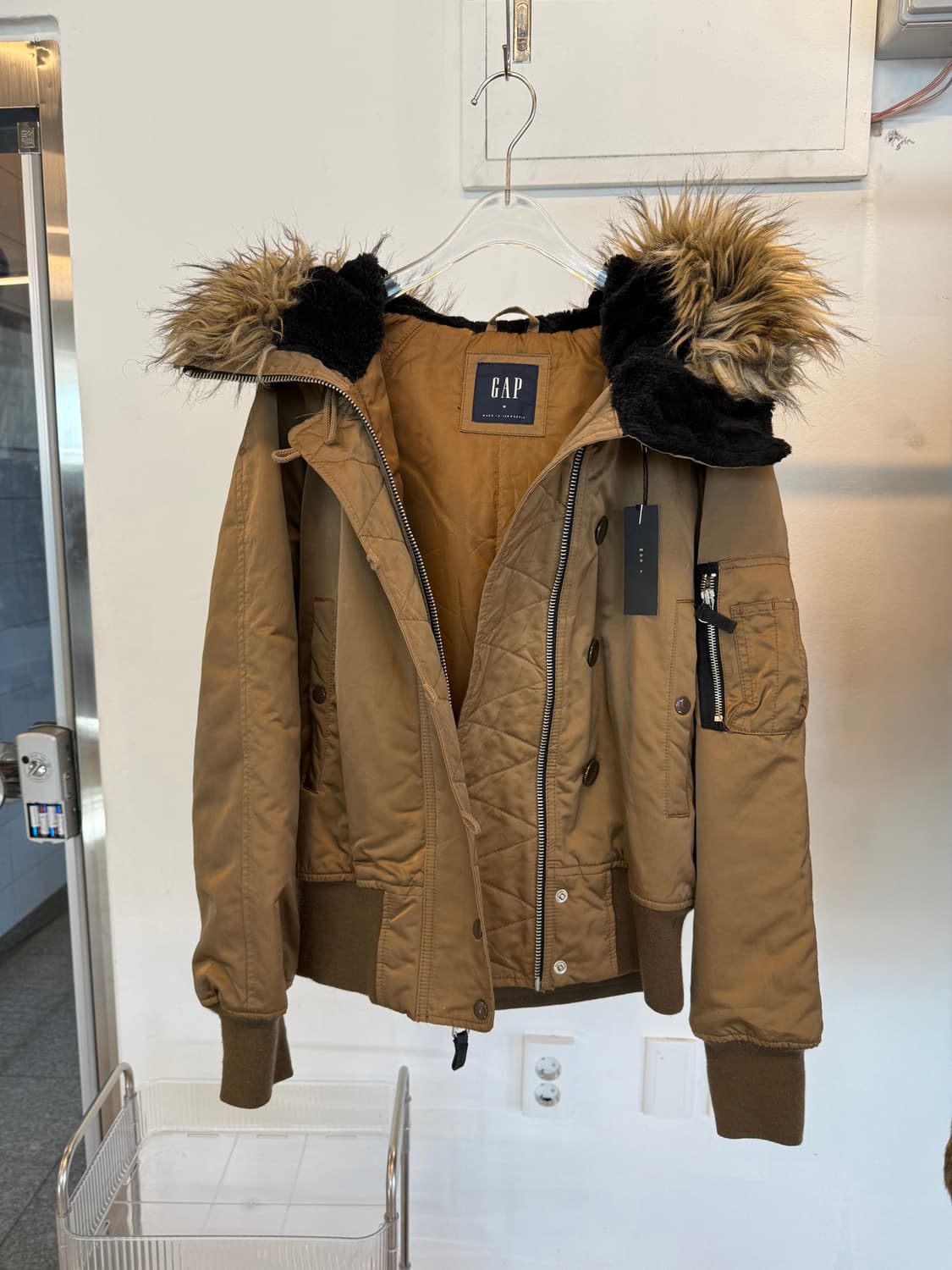 GAP camel bomber jacket  상품이미지2