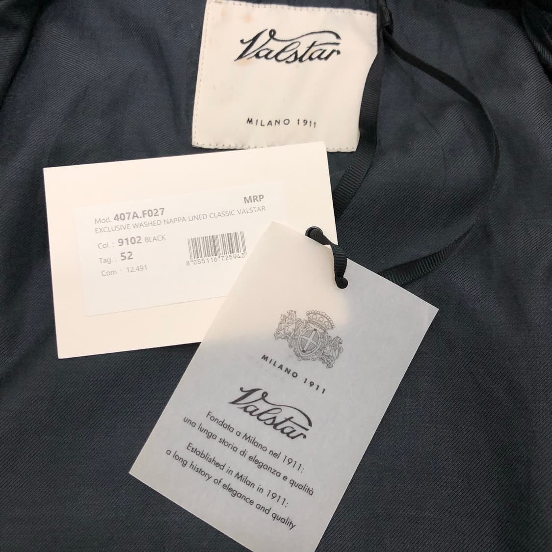 발스타 이태리 나파가죽 레더 자켓 52 상품이미지4