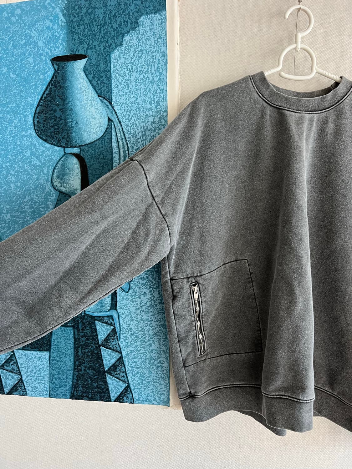 리차드슨 가멈트 오버다잉 스웻셔츠 맨투맨 L 상품이미지4