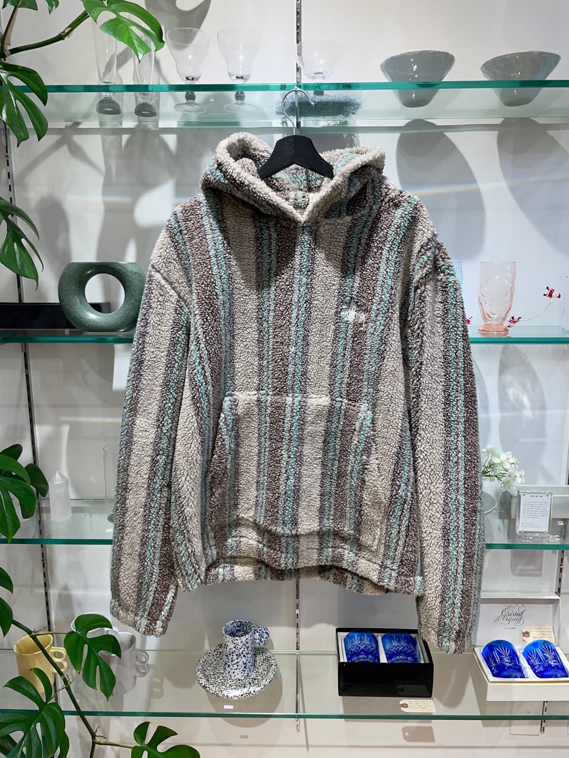 스투시 sherpa hoodie 상품이미지1