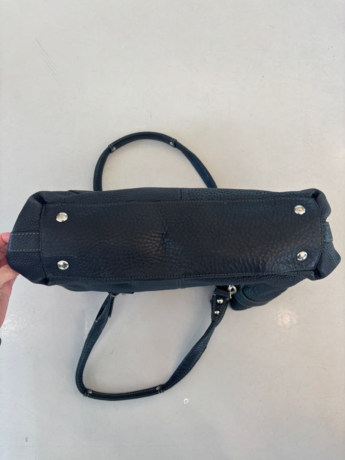 Old Coach Leather Bag 상품이미지3