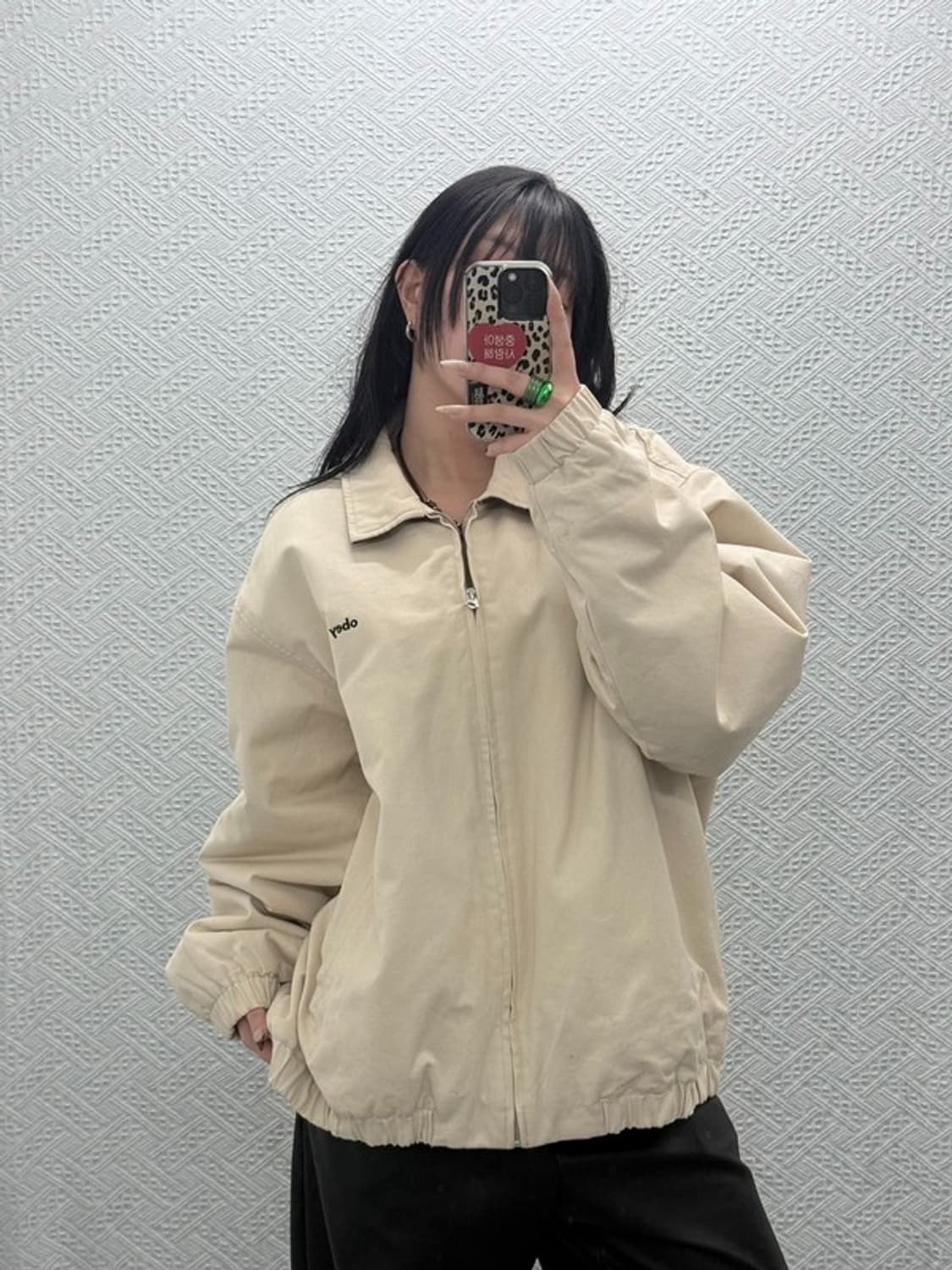 오베이 LEIMERT 키치 플라워 프린팅 자켓 XXL C08489 상품이미지1