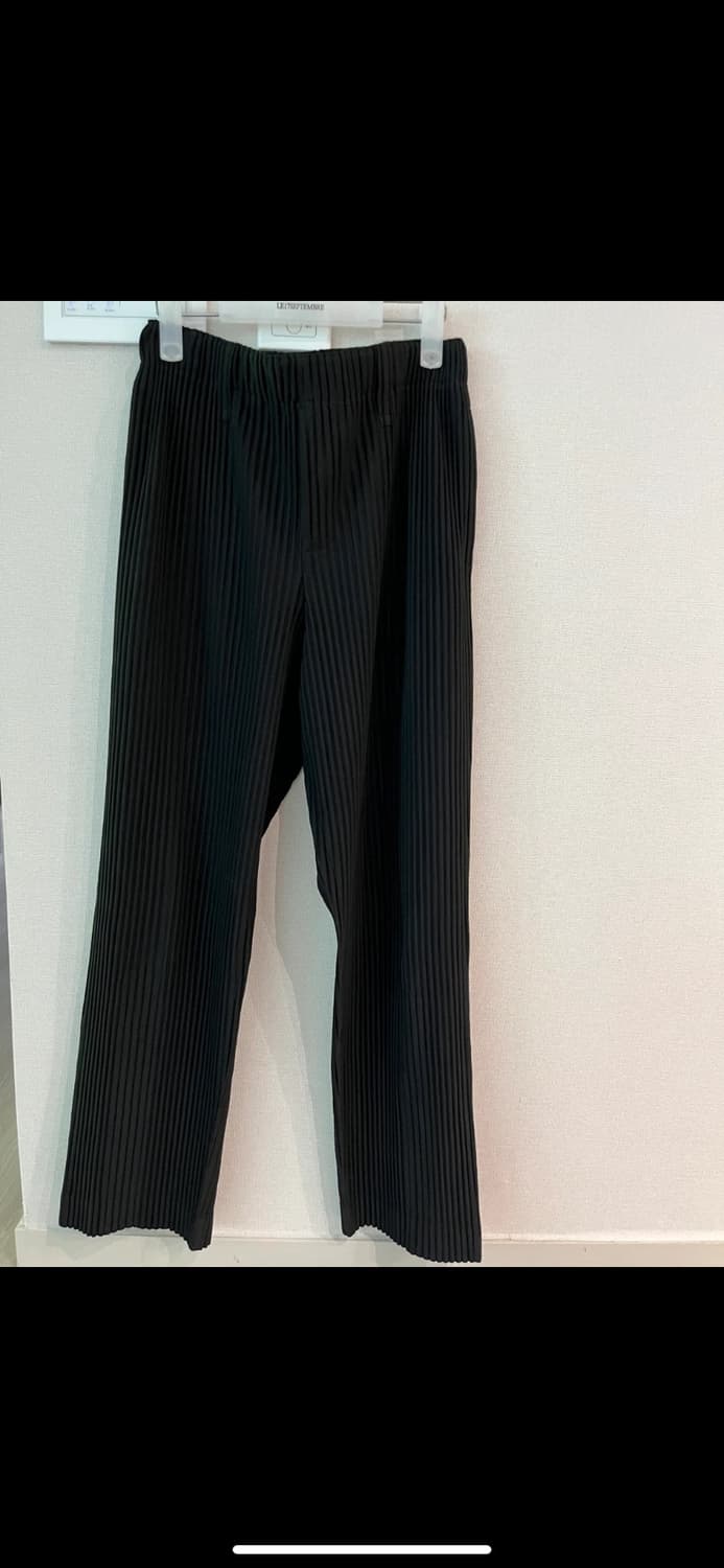 옴므플리세 뒷트임 팬츠 1 상품이미지4