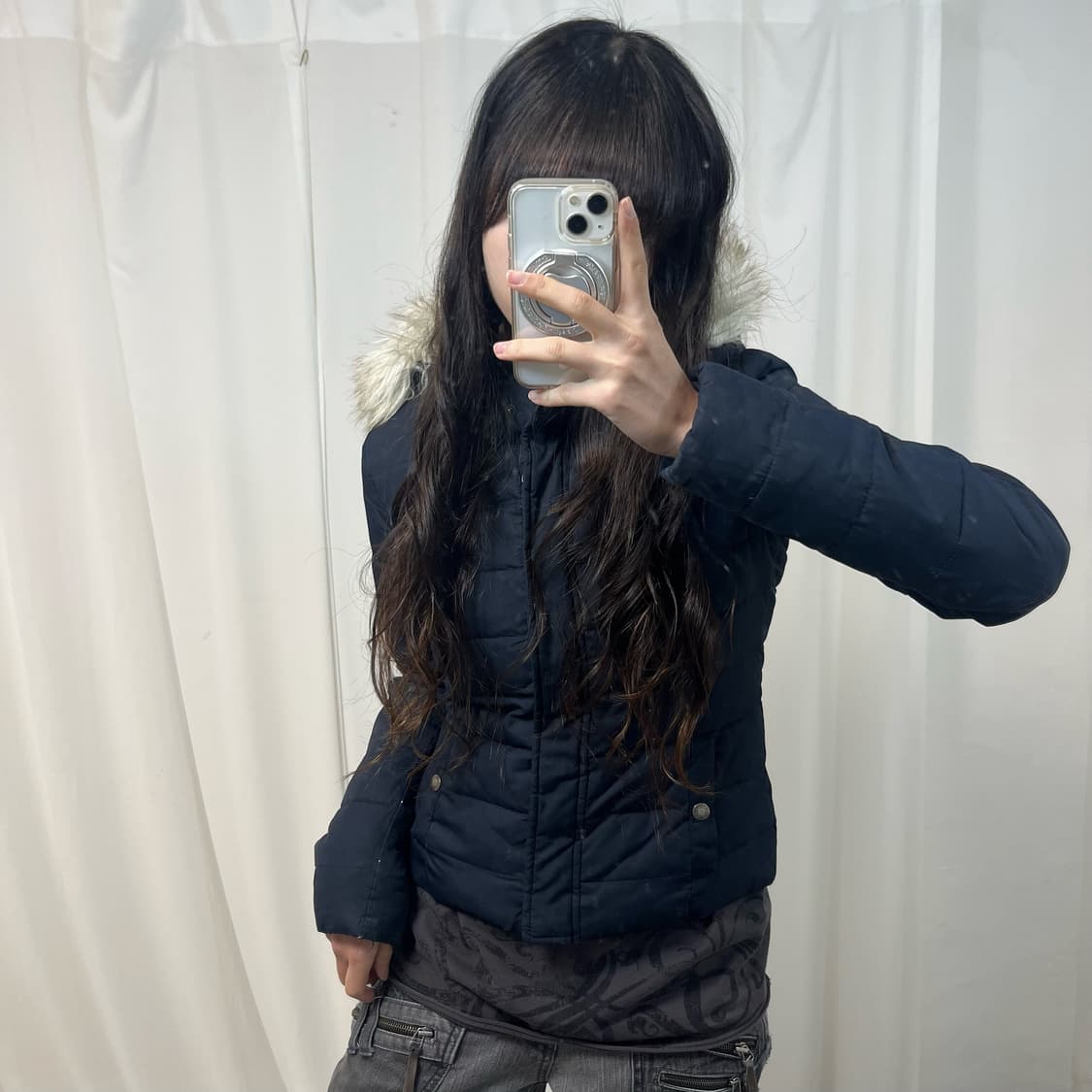 Abercrombie Navy Wolf-Jaw Padding  상품이미지1