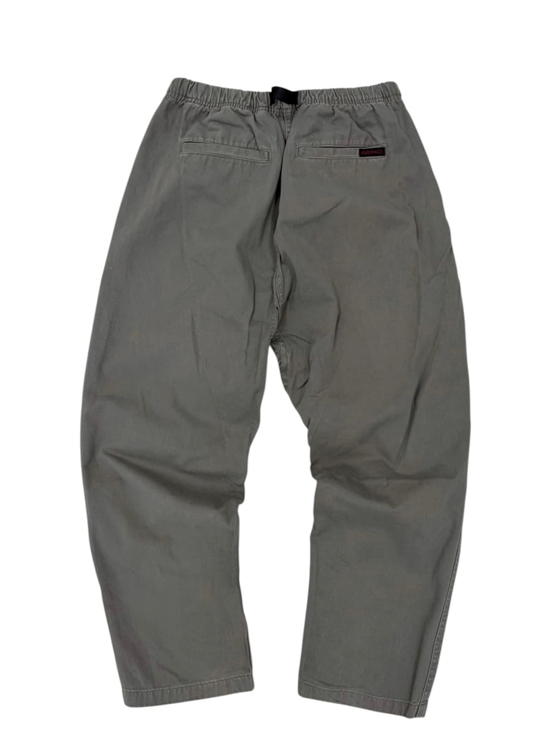 그라미치 루즈핏 테이퍼드 팬츠 면바지 카키그레이 (M/30~31인치) 상품이미지6