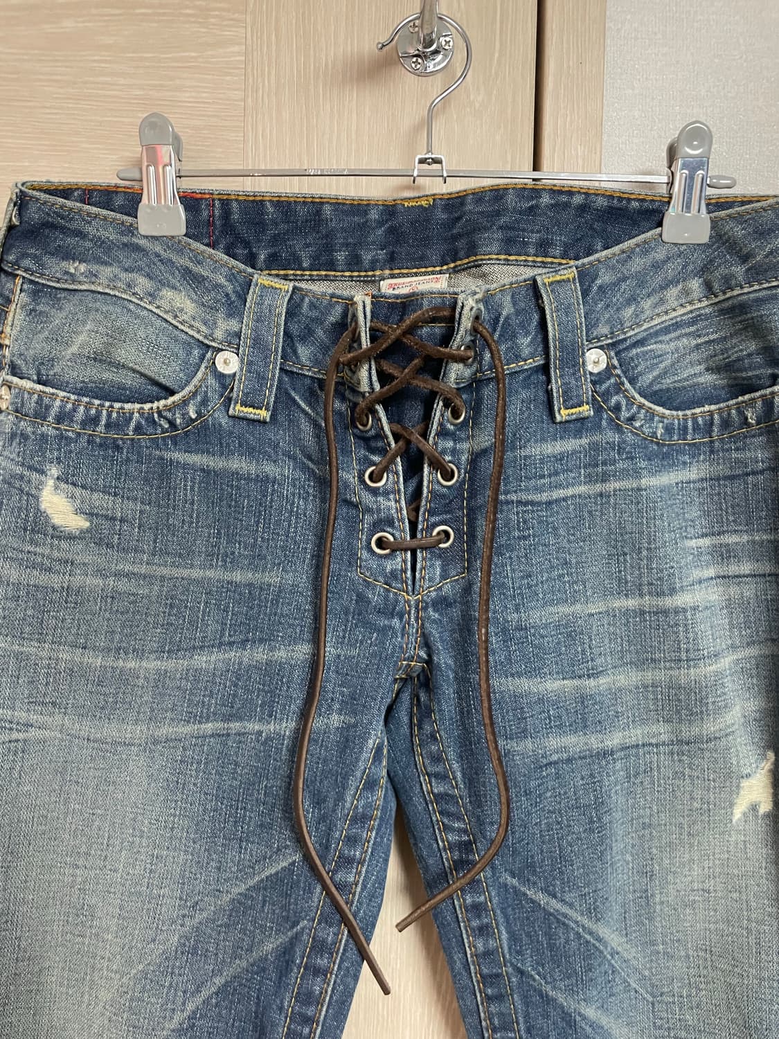 TRUE RELIGION 트루릴리젼 레이스업 부츠컷 상품이미지2