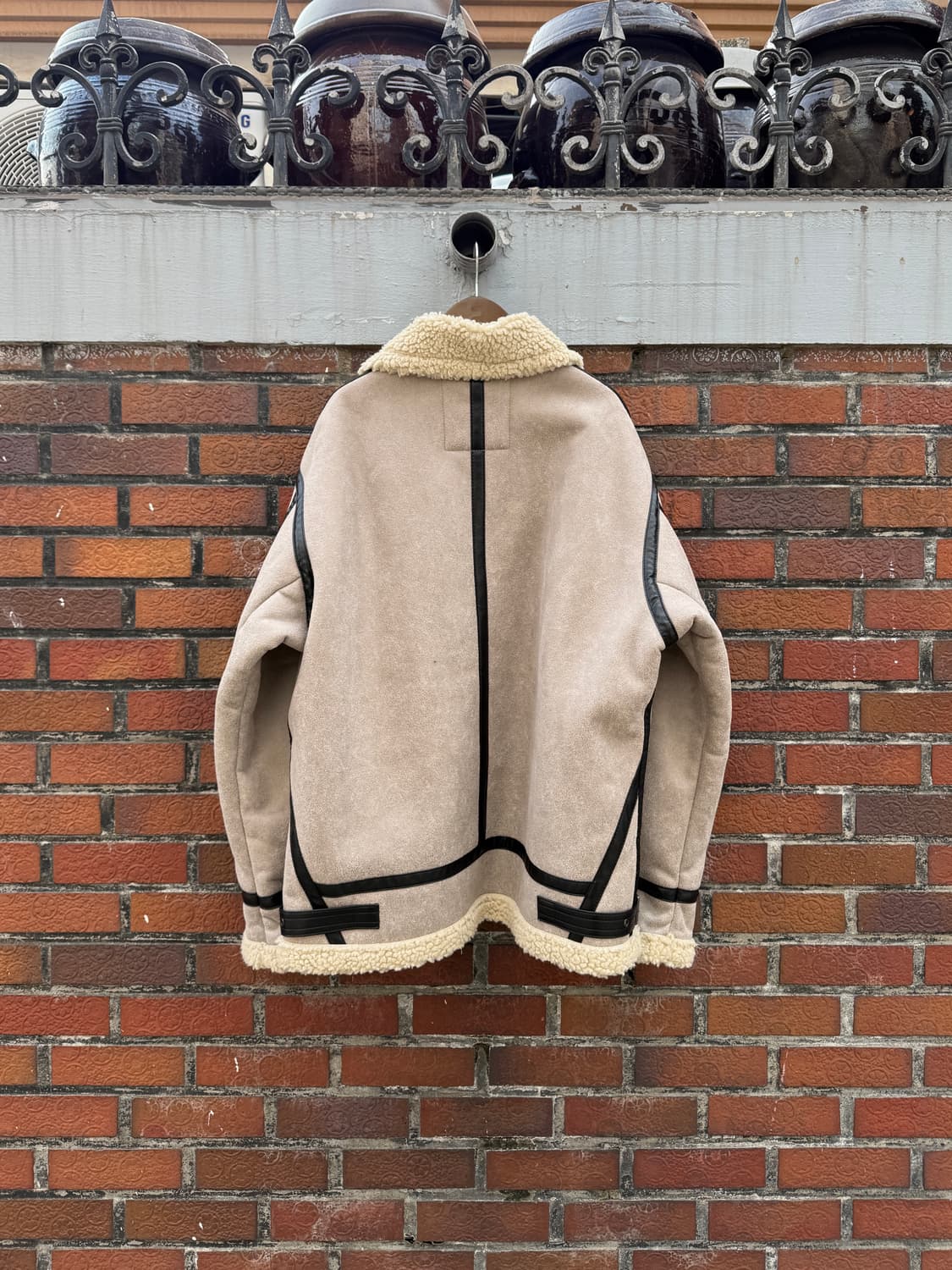 알파인더스트리 몽키타임 b-3 무스탕 L(2XL) 상품이미지2