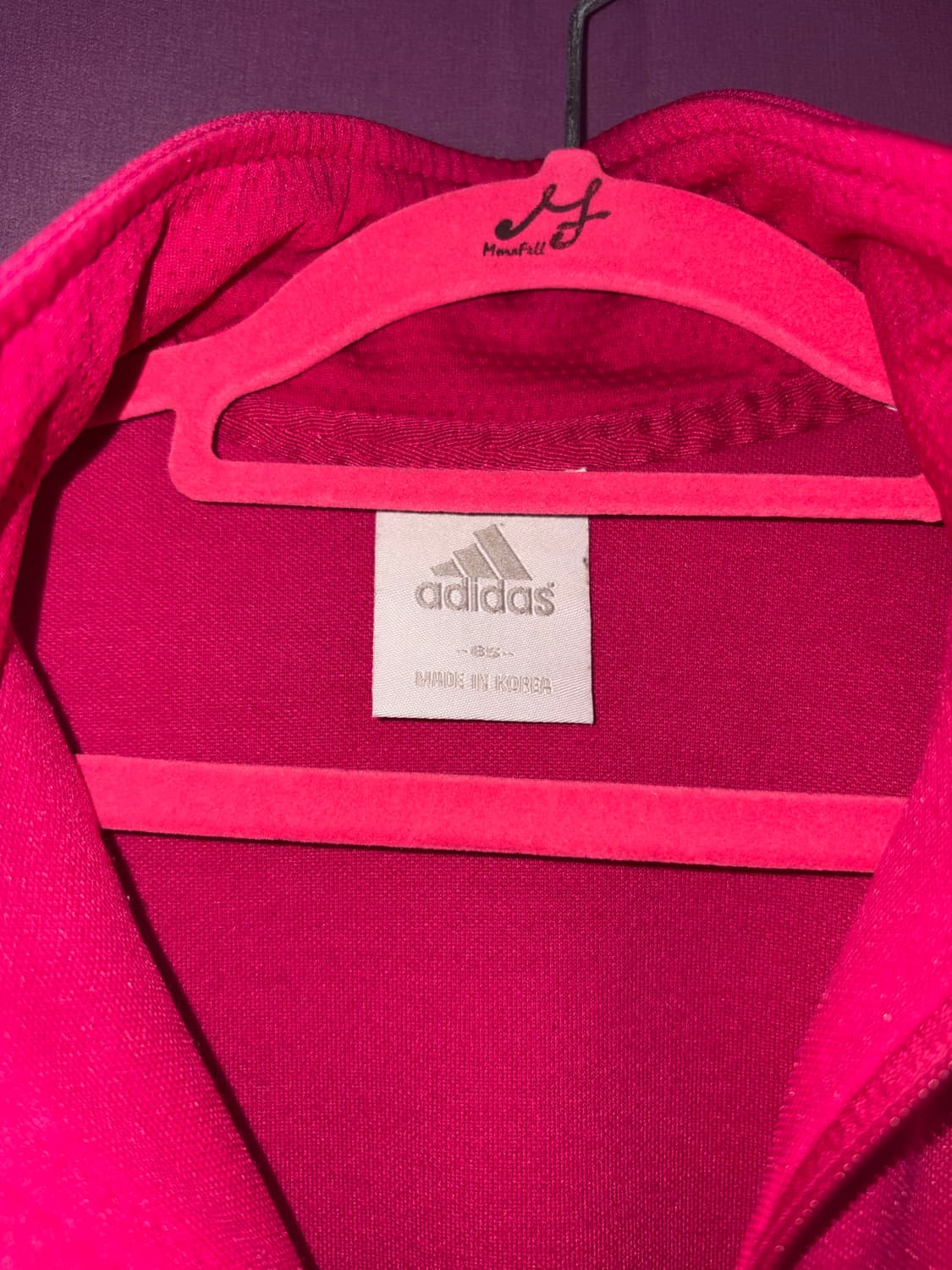 진핑크 아디다스 유로파 져지 딸기핑크 상품이미지2