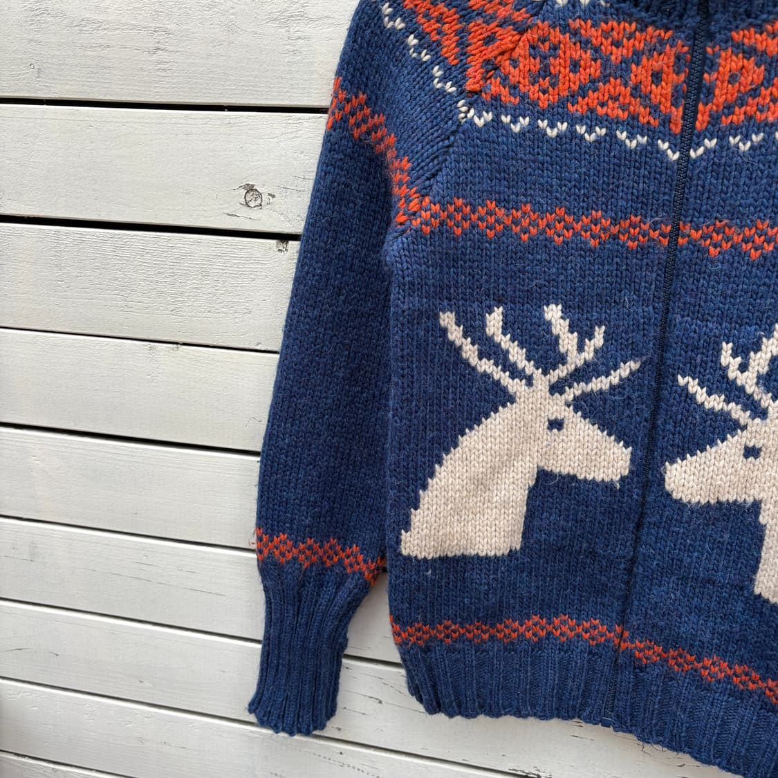 Benetton 베네통 니트 집업 상품이미지3