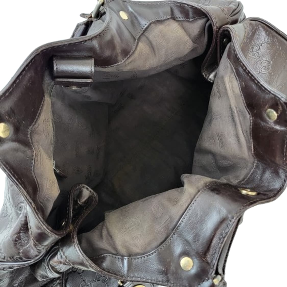 정품 구찌 시마 가죽 수키백 라지 상품이미지10