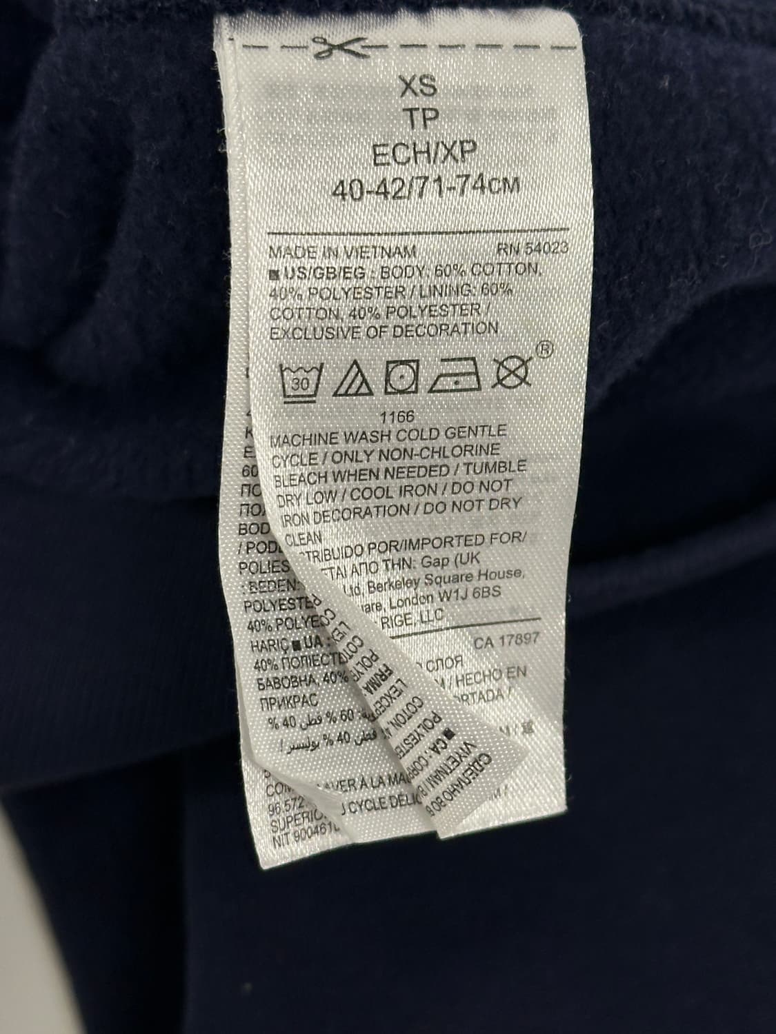 갭 스펠로고 후드집업  상품이미지4