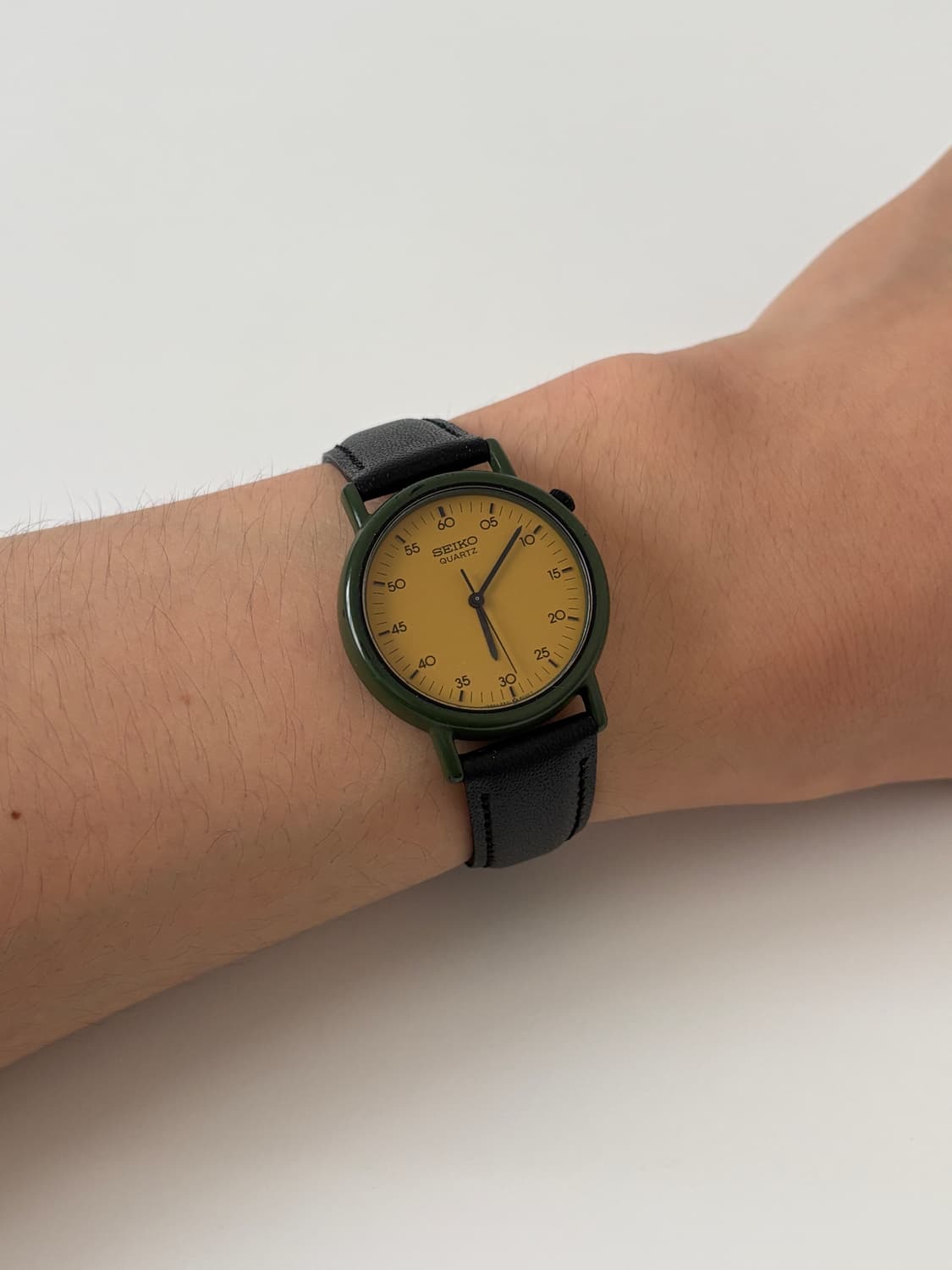 1980s Avenue Yellow Dial Field Quartz 상품이미지8