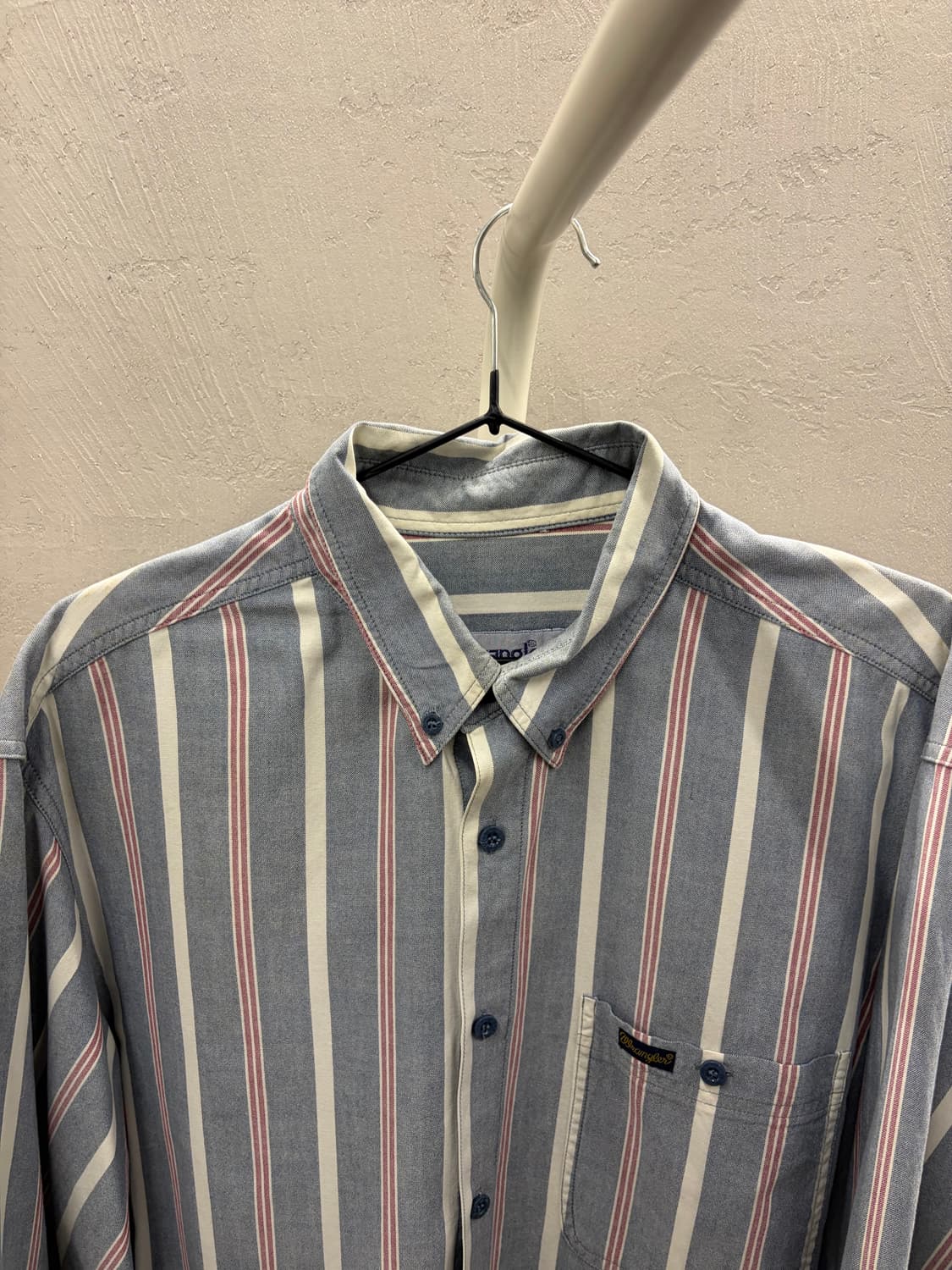 Wrangler 스트라이프 남방 셔츠 105 상품이미지3