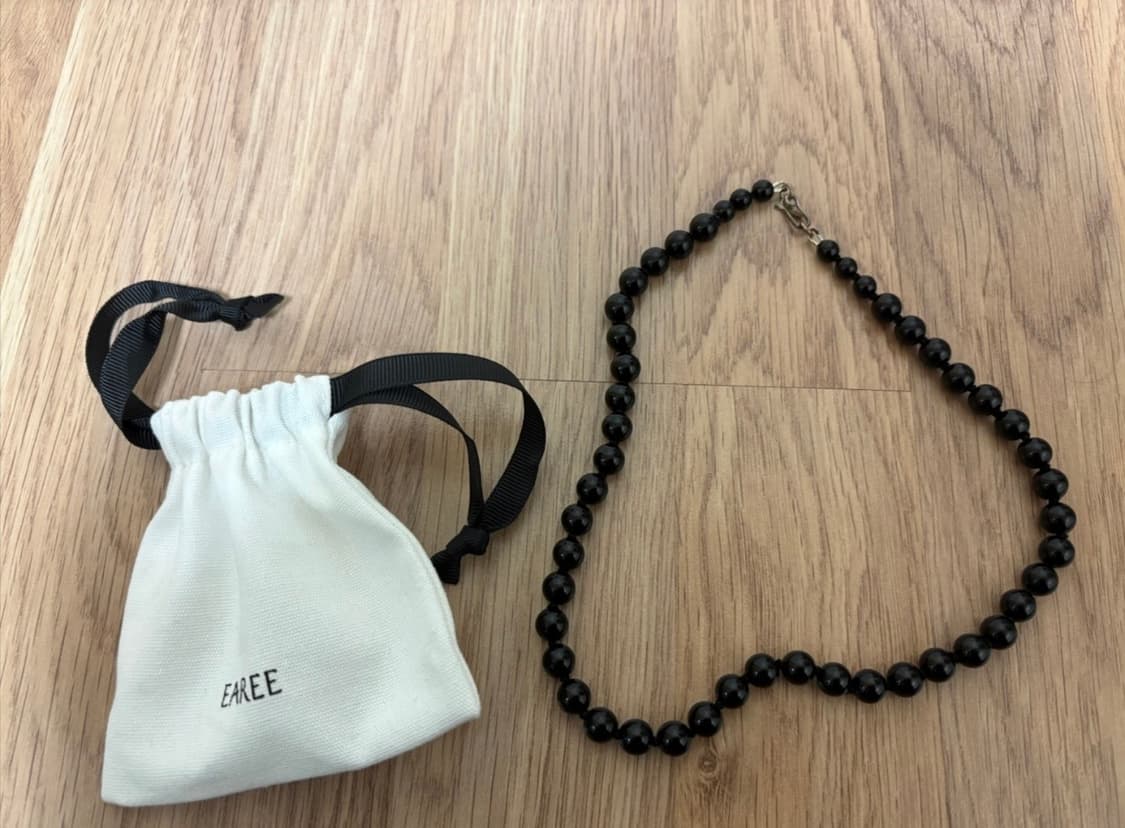 이어리 천연오닉스 목걸이 상품이미지3