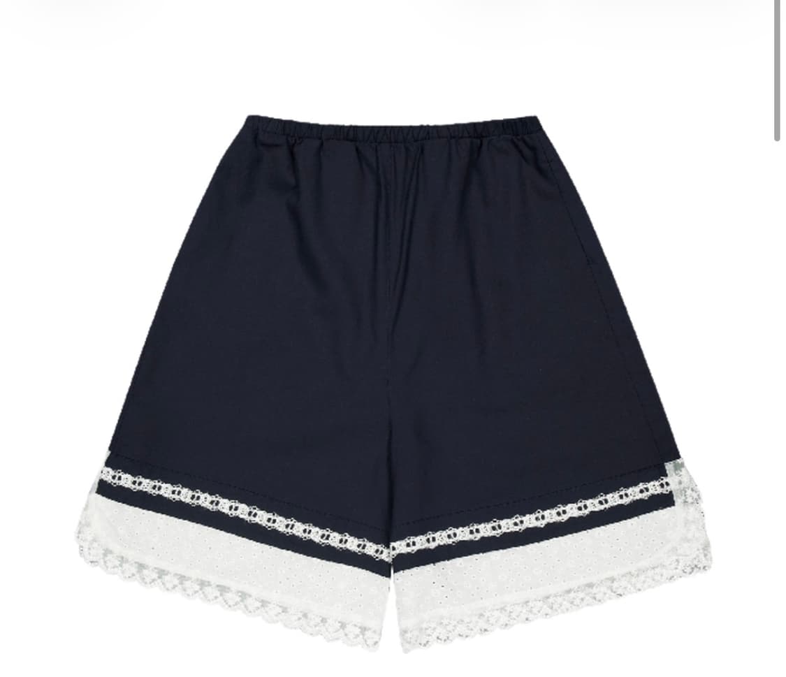 코이세이오 레이스 쇼츠 네이비 1사이즈 상품이미지1
