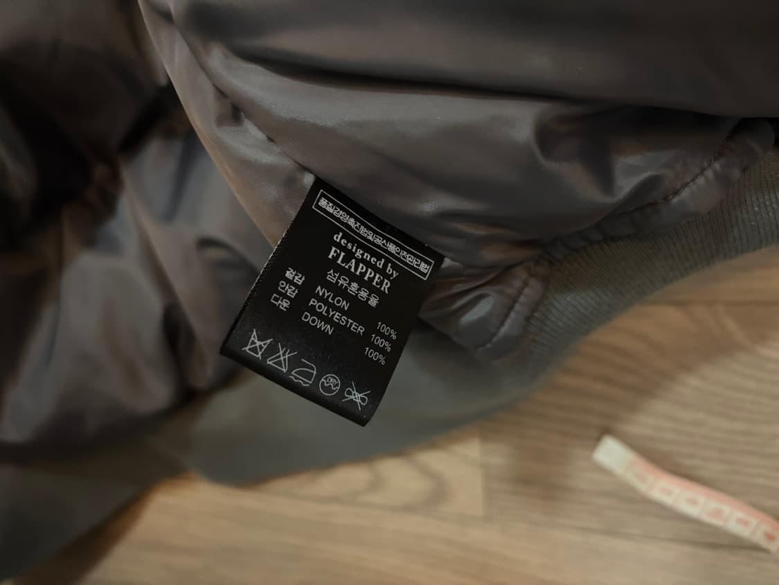 새상품급 디자이너브랜드 폭스퍼 다운야상형패딩 프리 갸루 상품이미지7