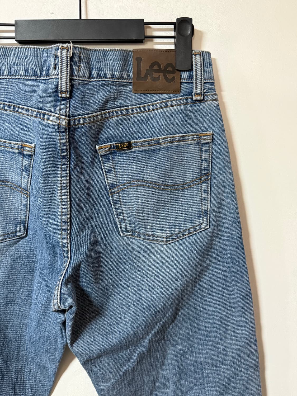 Lee 연청 레귤러 핏 워싱 데님 팬츠 상품이미지1